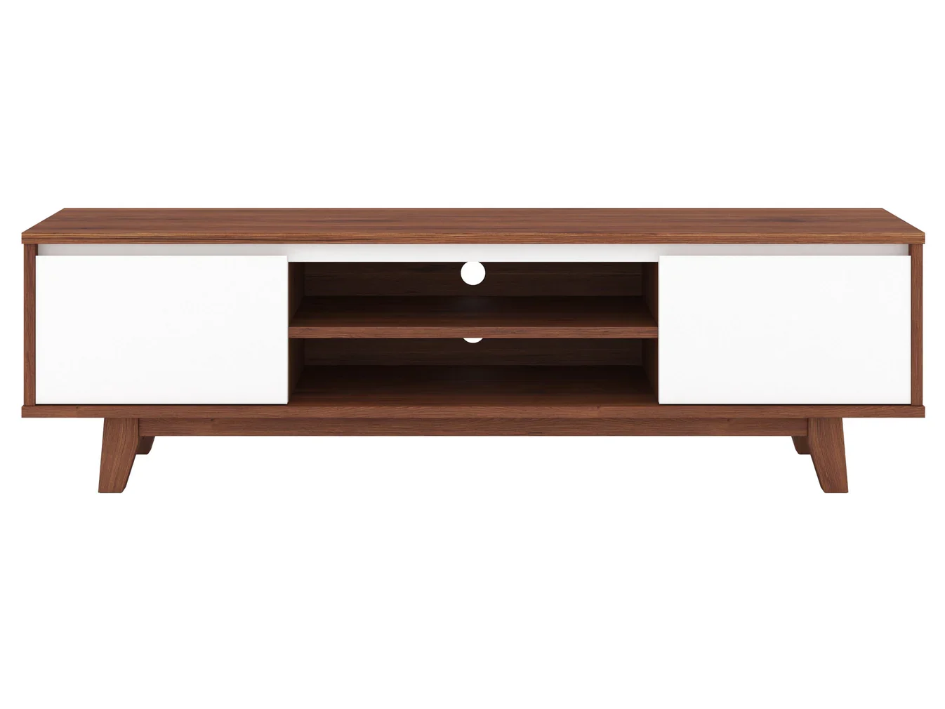 NEW Two-Tone Modern TV Stand with Storage | 63” - photo 2