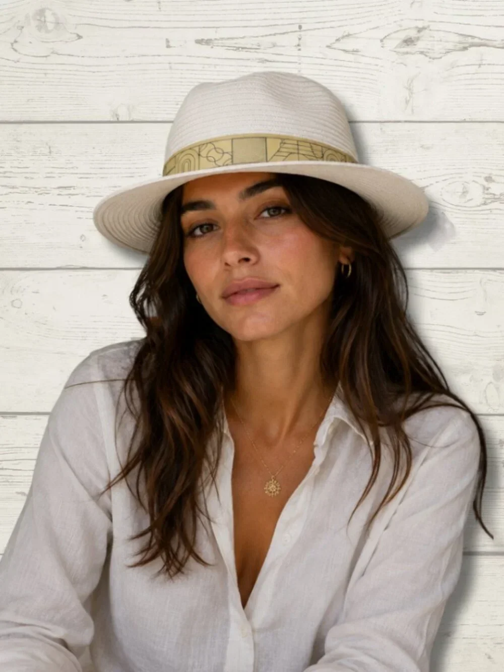 Paris 2024 White Sun Hat – Official Olympics Souvenir