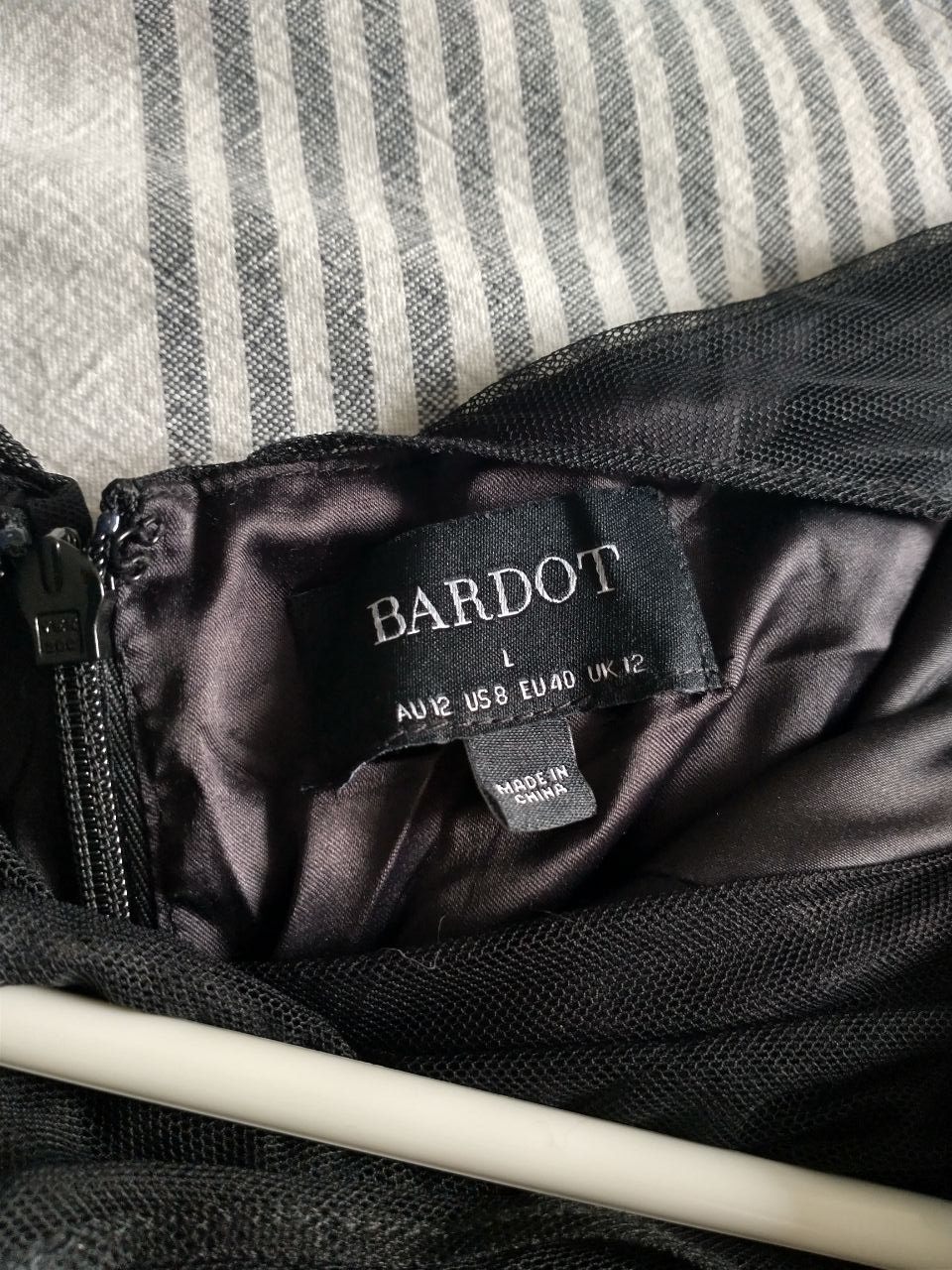 Bardot Black Dress - New - photo 5