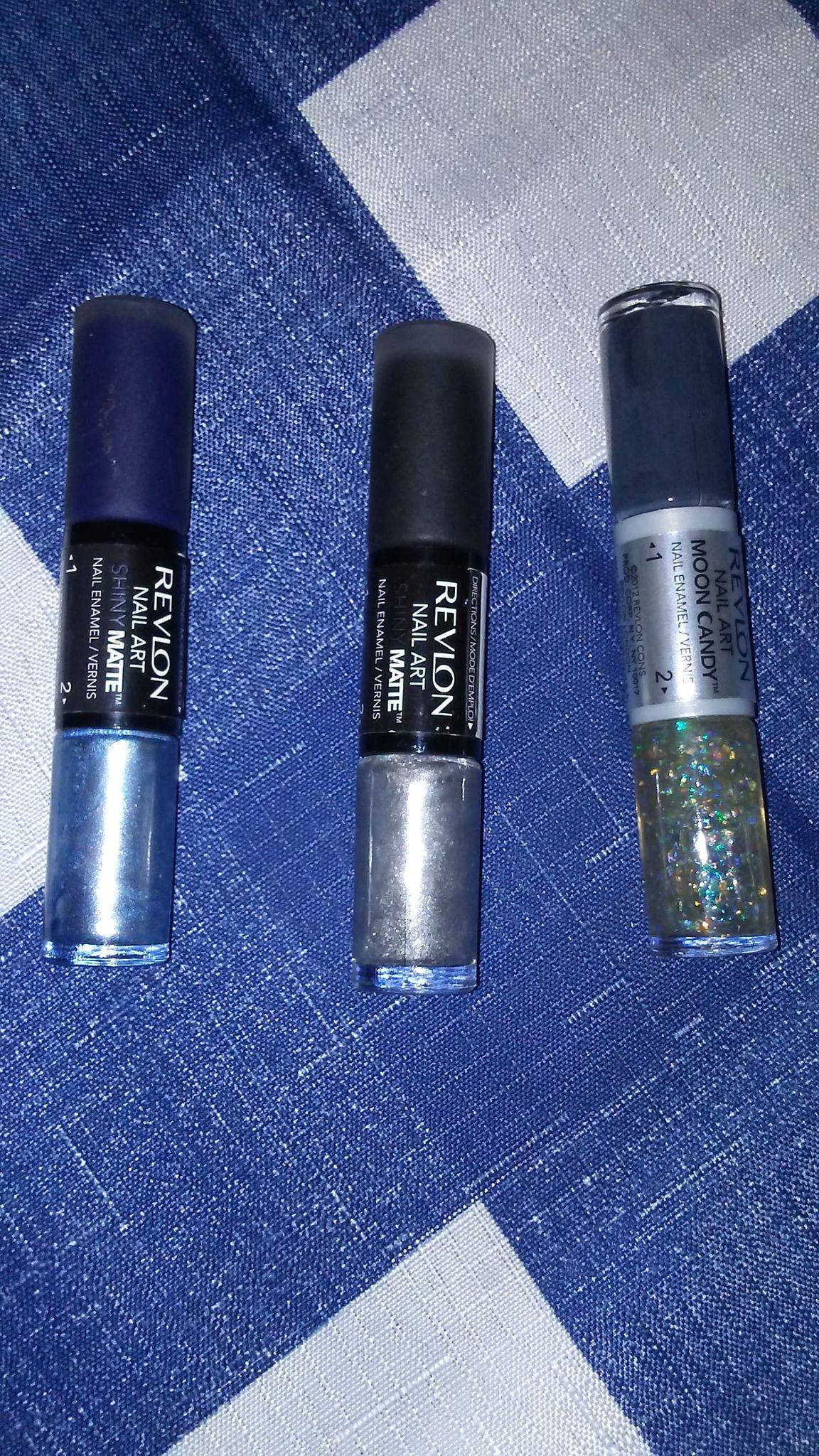 Revlon Nail Art Shiny Matt Nail Polish (New)