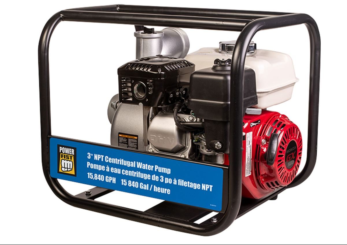 3 in. Gas Water Pump