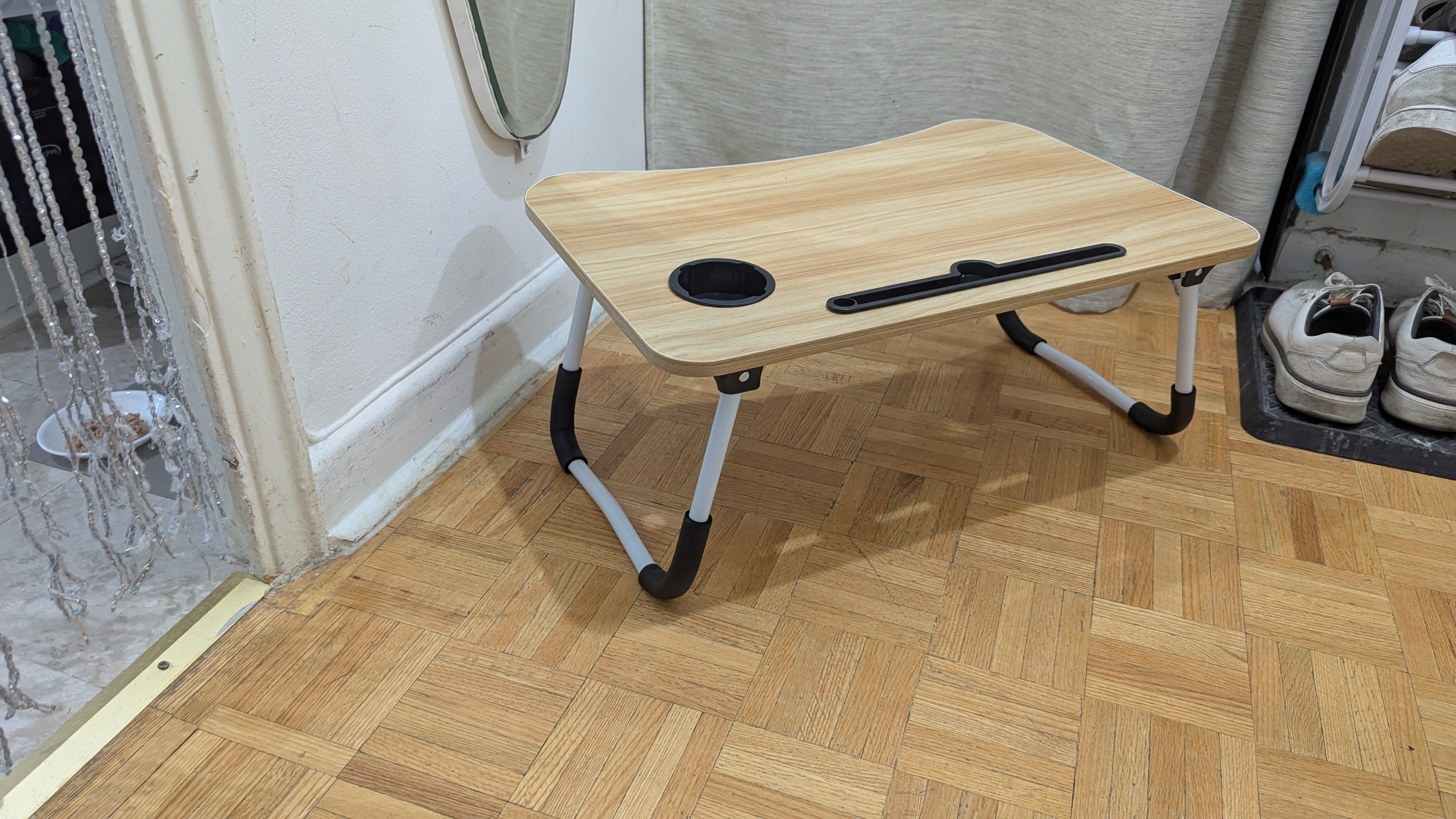 Small Portable Folding Laptop Tablet TV Bed Tray\Dinner Table - photo 2