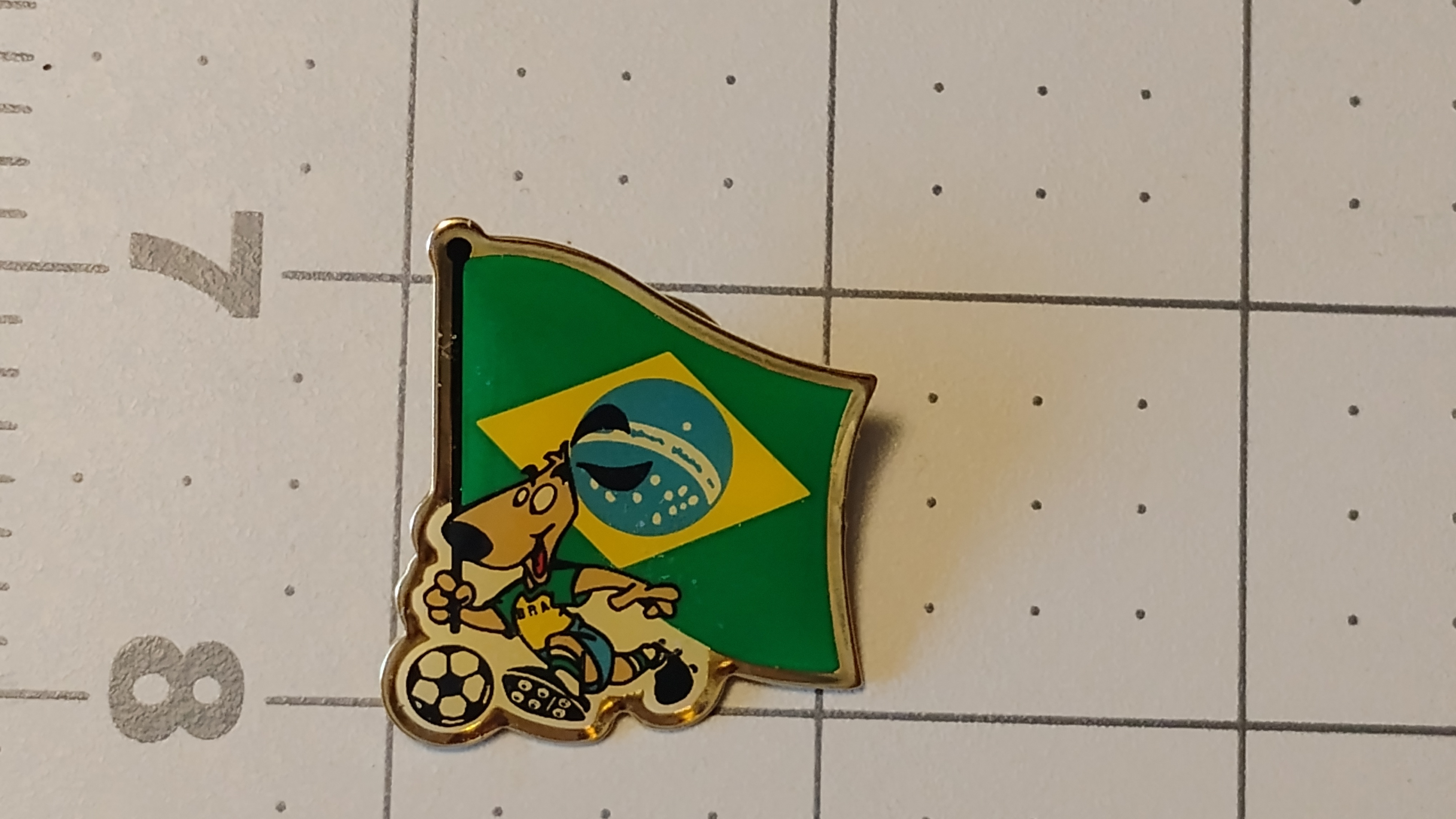 FIFA World Cup USA 1994 Brazil Lapel Pin