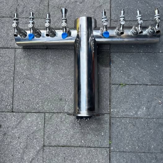 Stainless Steel 8 Tap Beer Tower