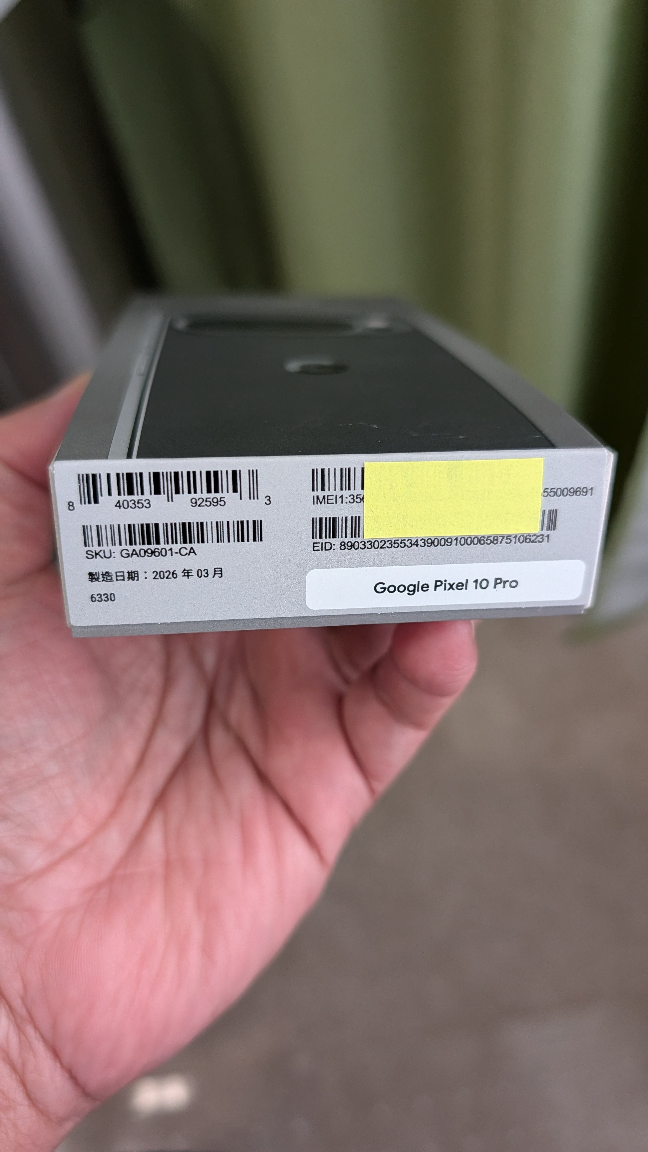 SEALED Google Pixel 10 Pro- Brand New - Obsidian 128GB - photo 3
