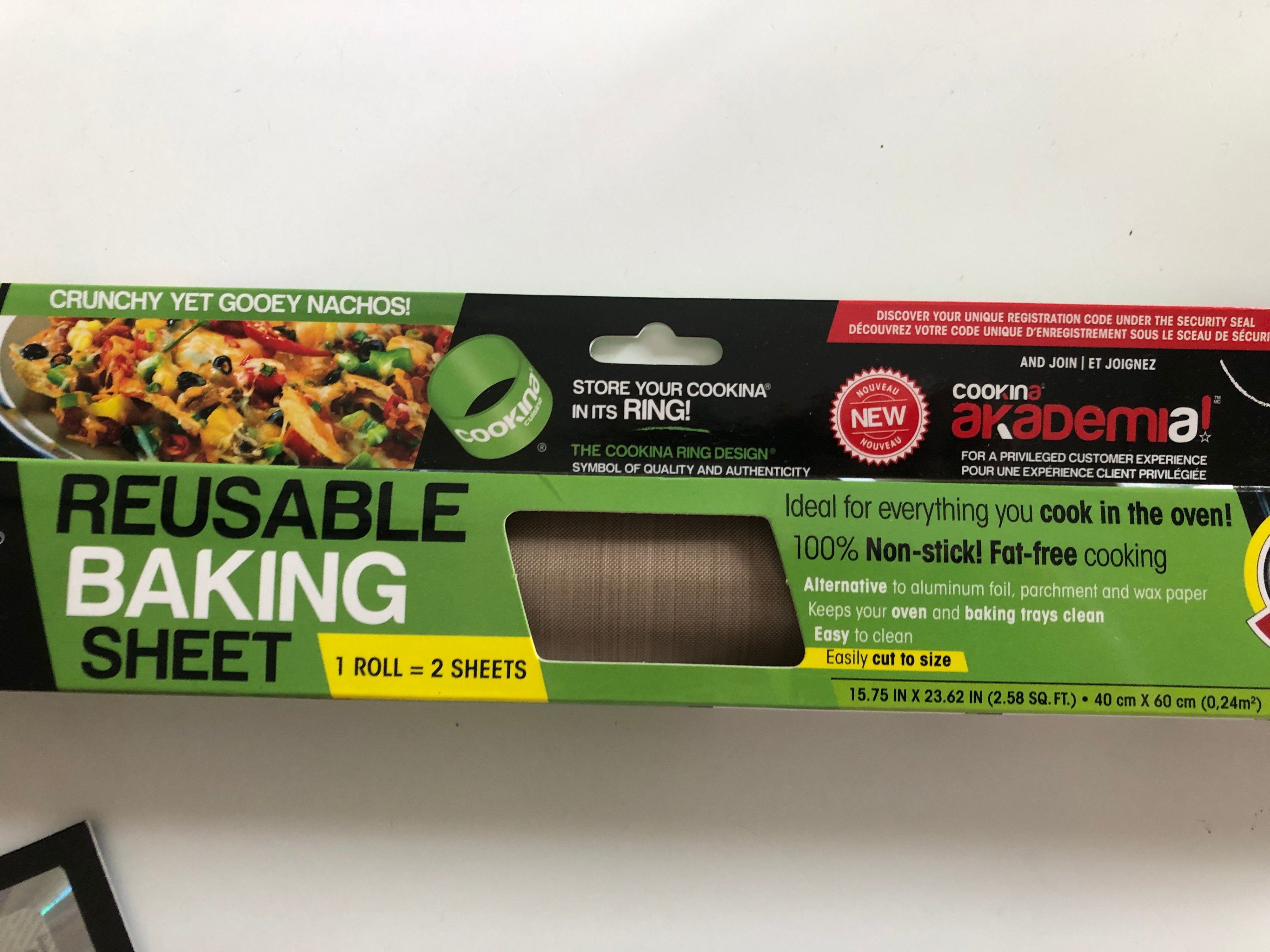Cookina Cuisine Reusable Baking  and Grilling Sheets - photo 3
