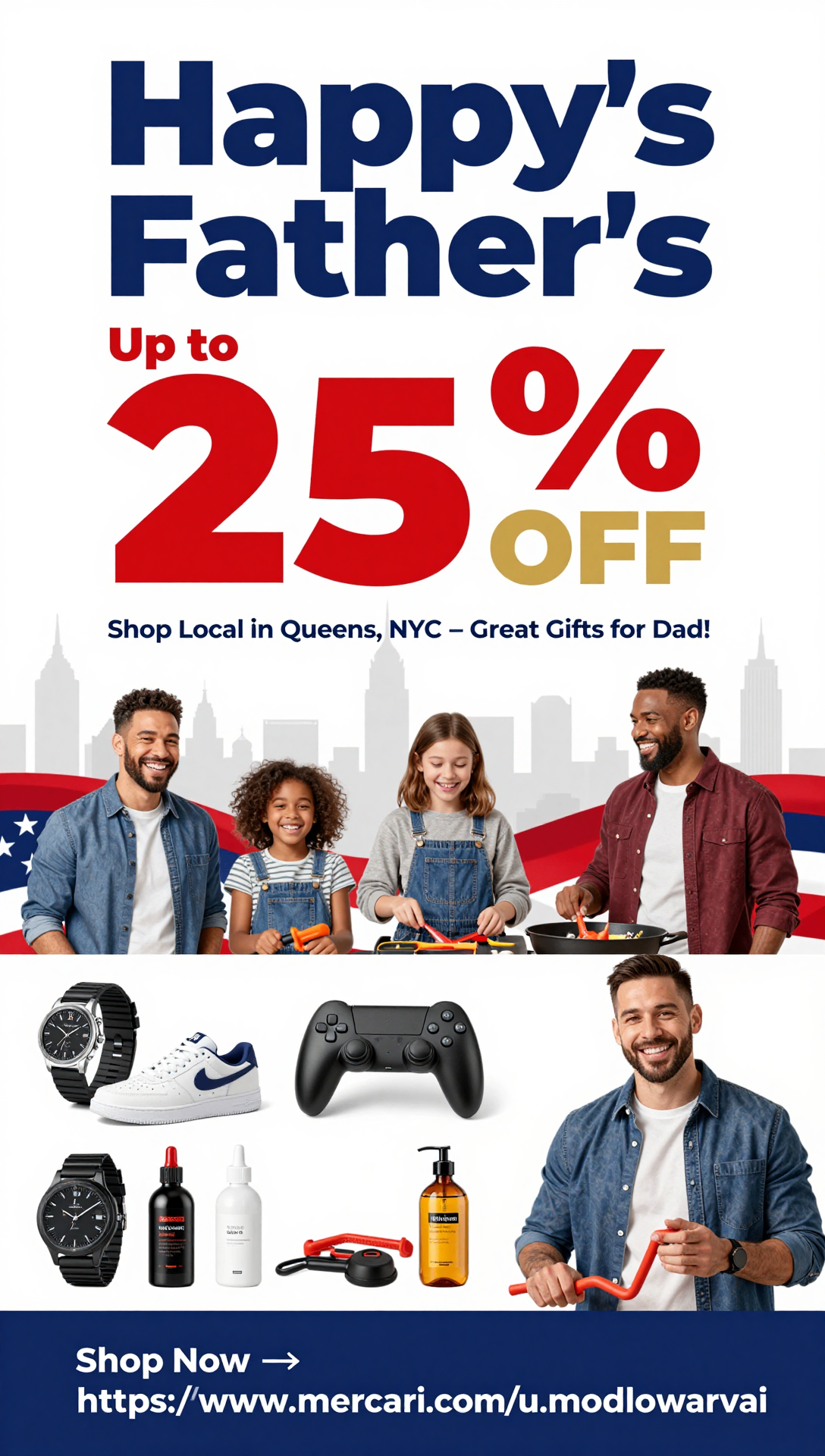 Happy Father's Day Sale - Up to 25% Off