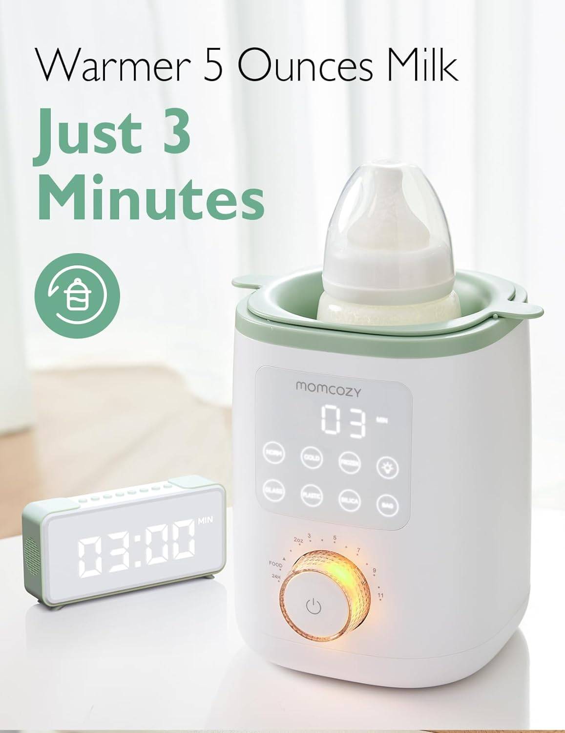 Momcozy Retain Nutrients Bottle Warmer - photo 4