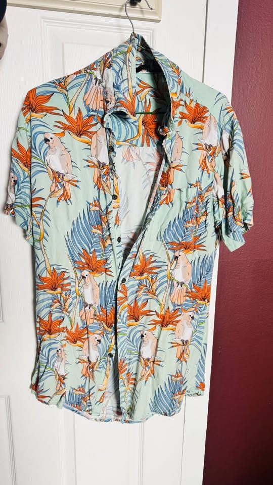Tropical button-up