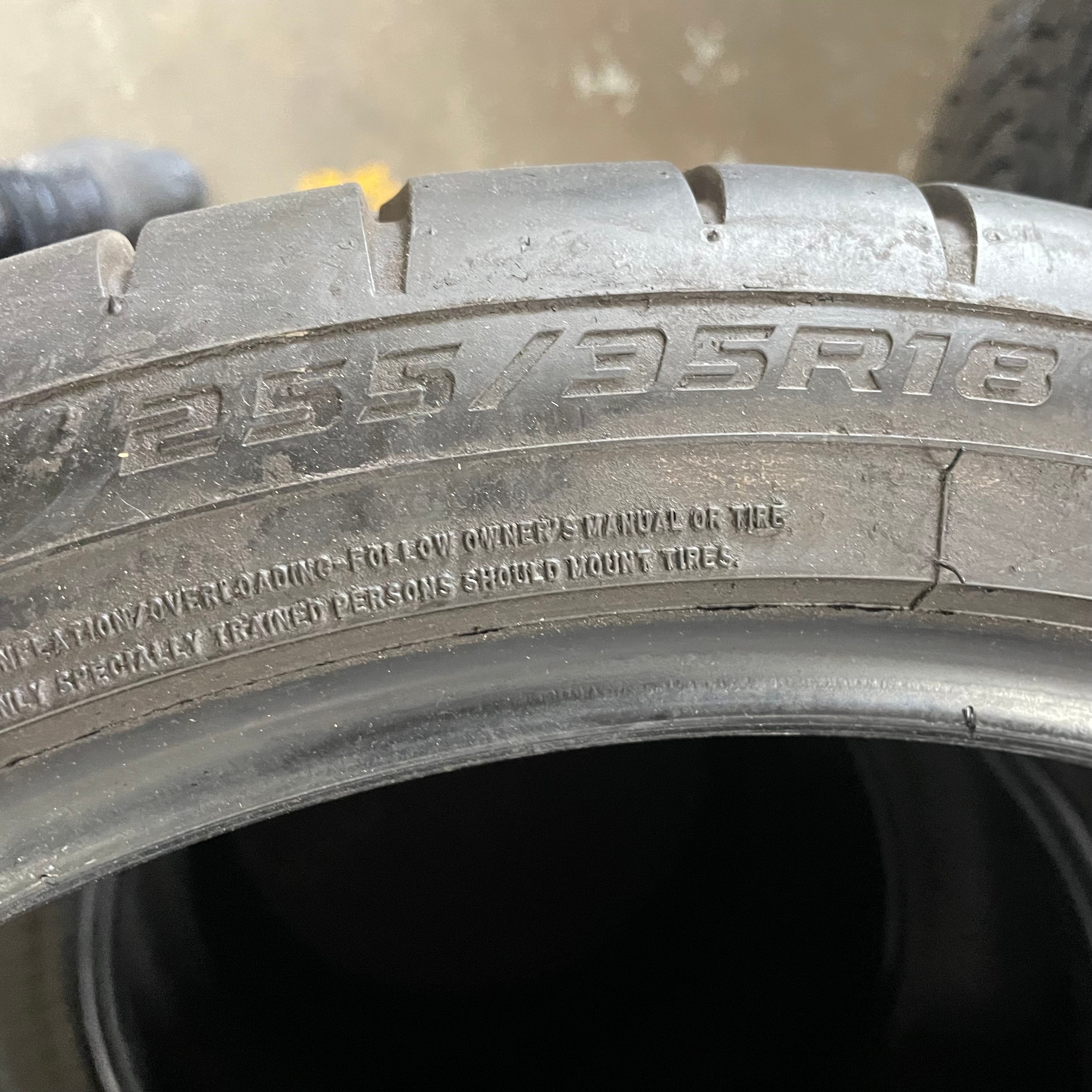18 Inch Staggered Set Up  Cooper Zeon RS3-A - photo 3