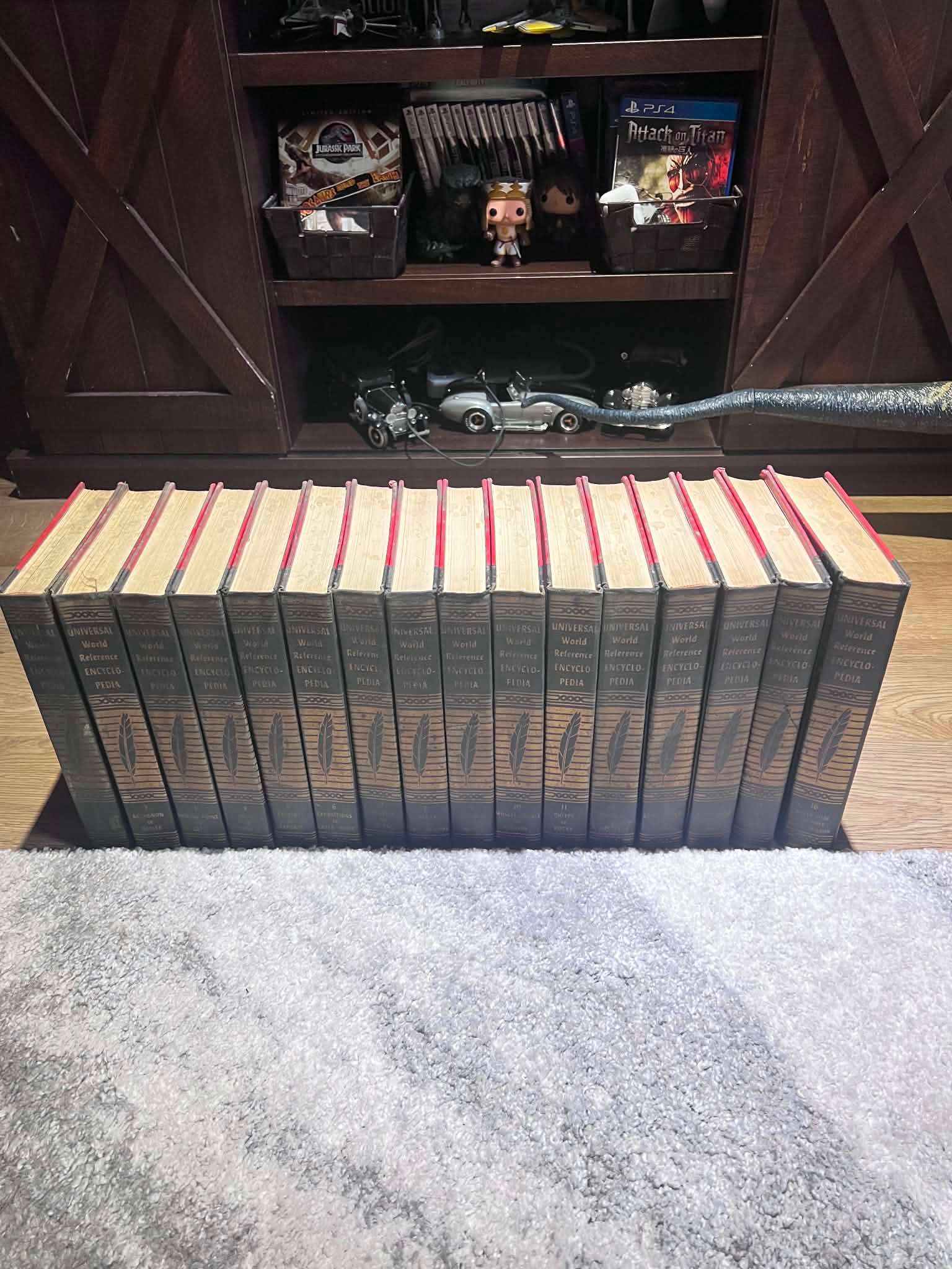 Universal World Reference Encyclopedia Set 1965