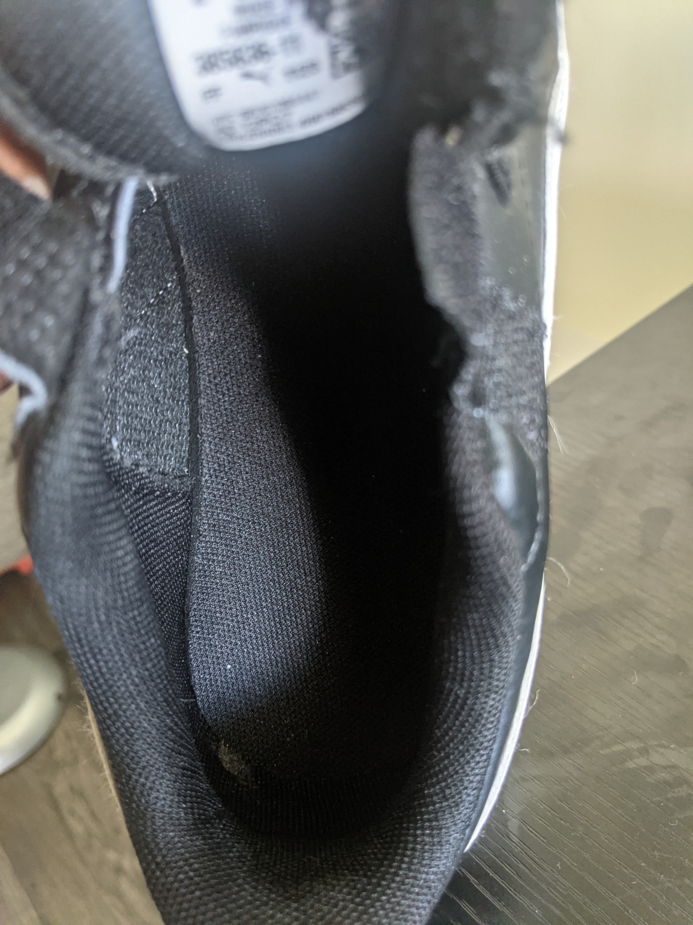 Puma Unisex Sneakers — Black/White Velcro Size 2 - photo 4