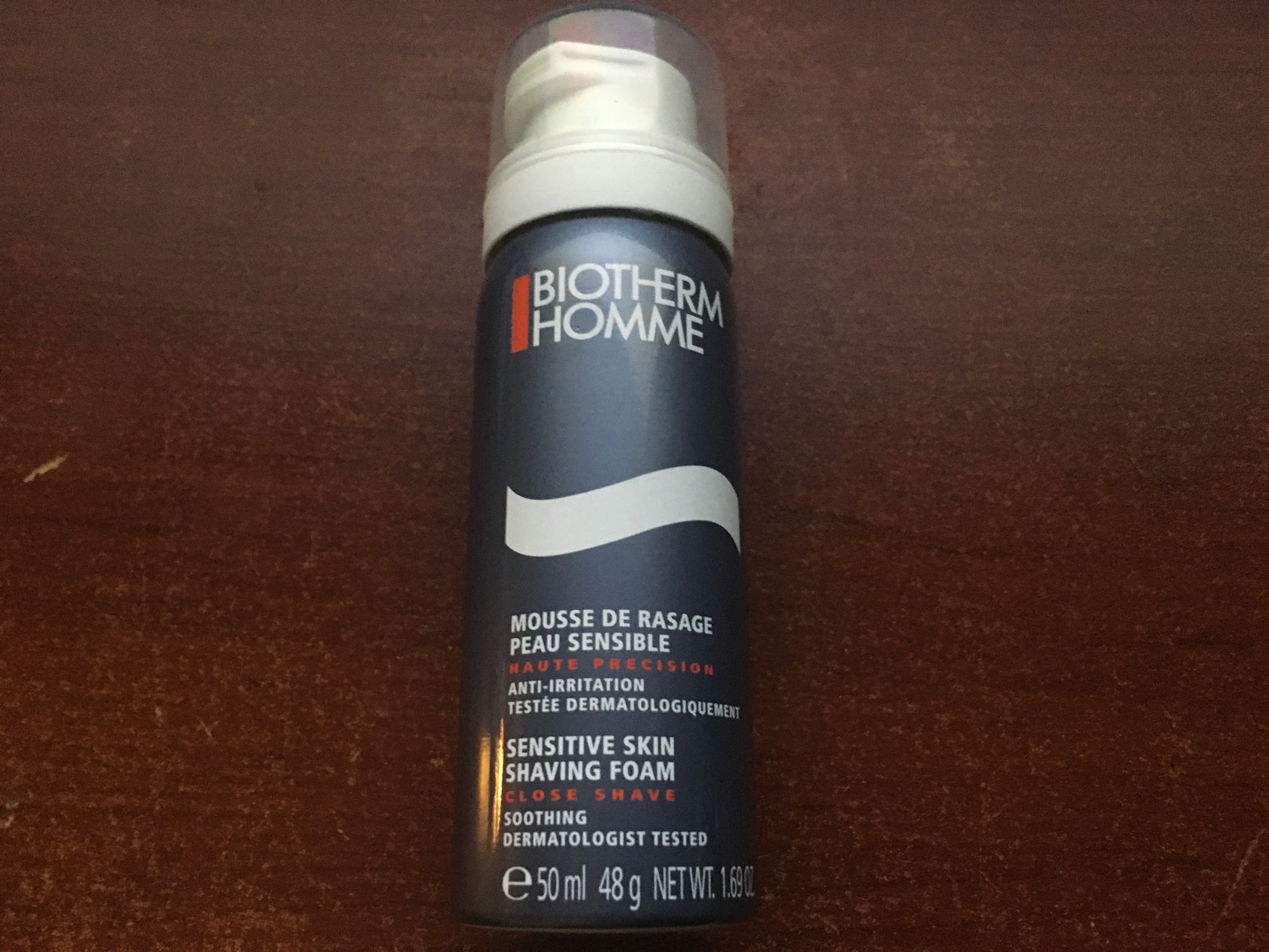 Biotherm Homme Sensitive Skin Shaving Foam - 50ml