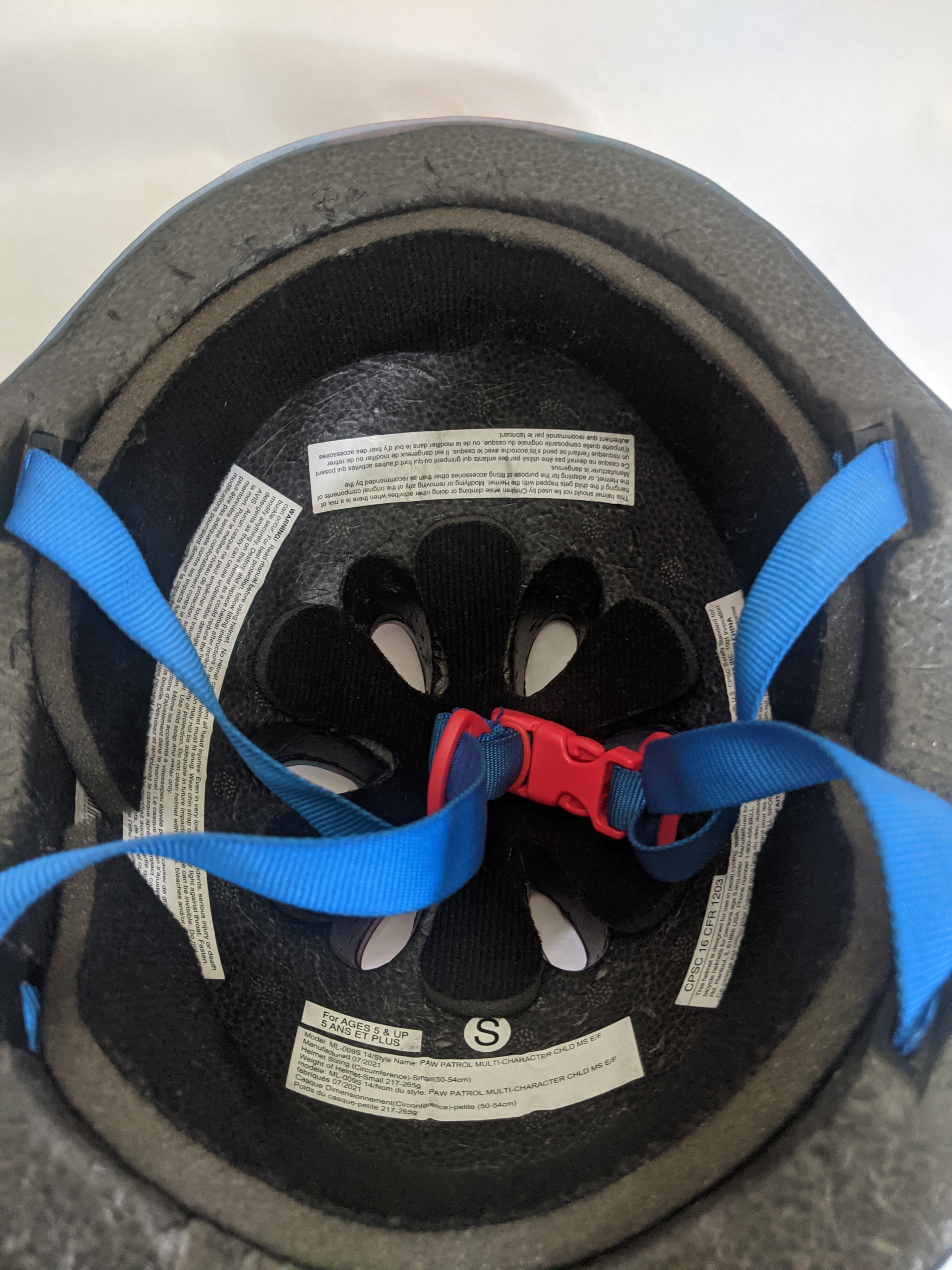 Paw Patrol Kids Bike Helmet — Good Condition! - photo 3