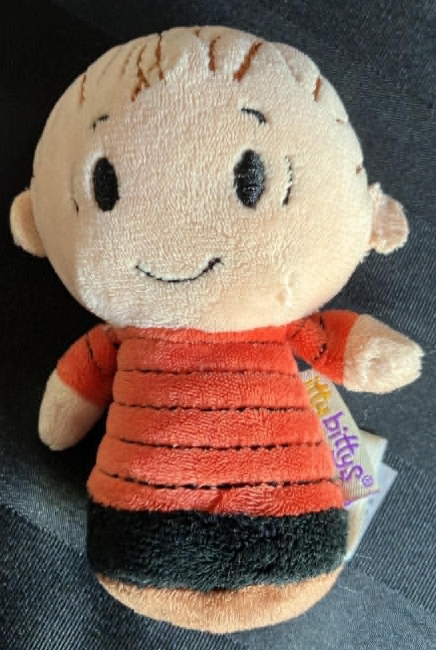 Hallmark Itty Bittys Peanuts Gang Linus Plush - 4 Inch