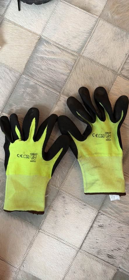 Work Gloves - Yellow & Black - photo 2