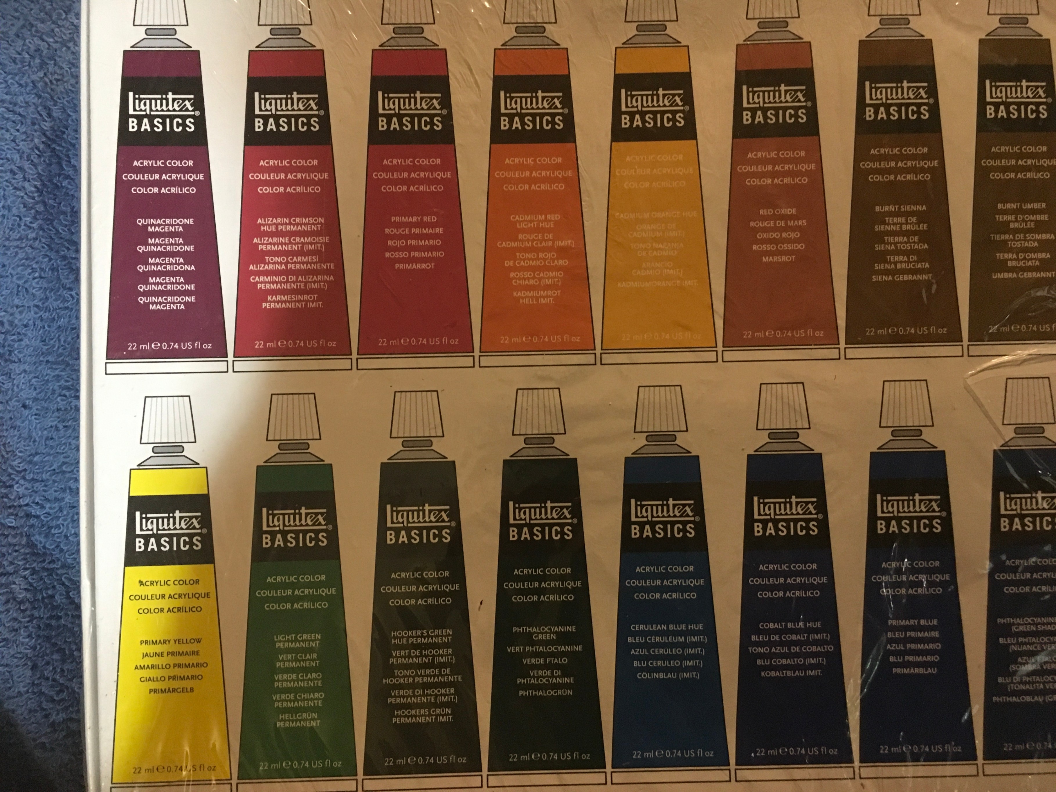 Liquitex Basics Acrylic Paint Set - photo 4