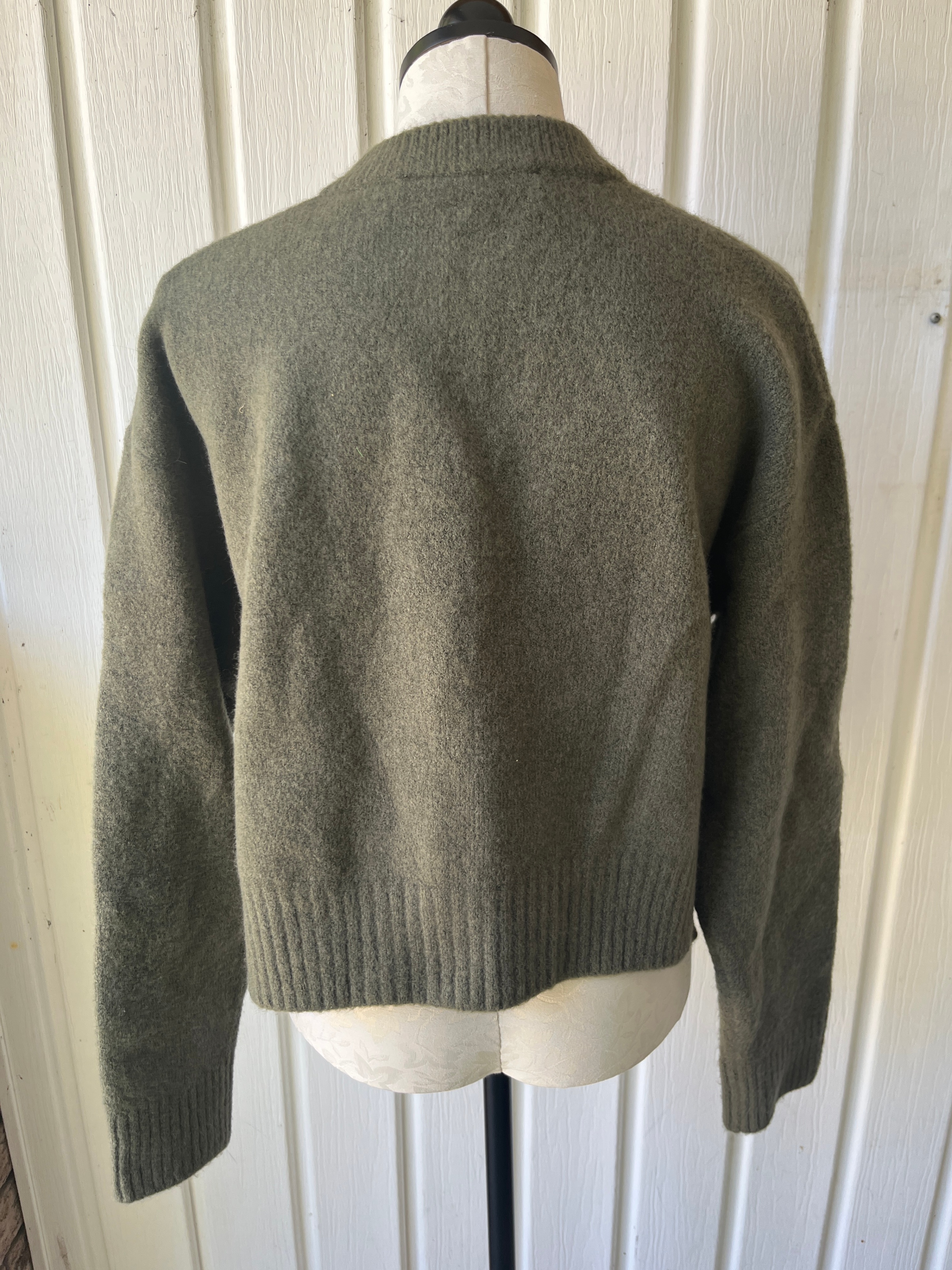 ZARA Green Cardigan Sweater - photo 2
