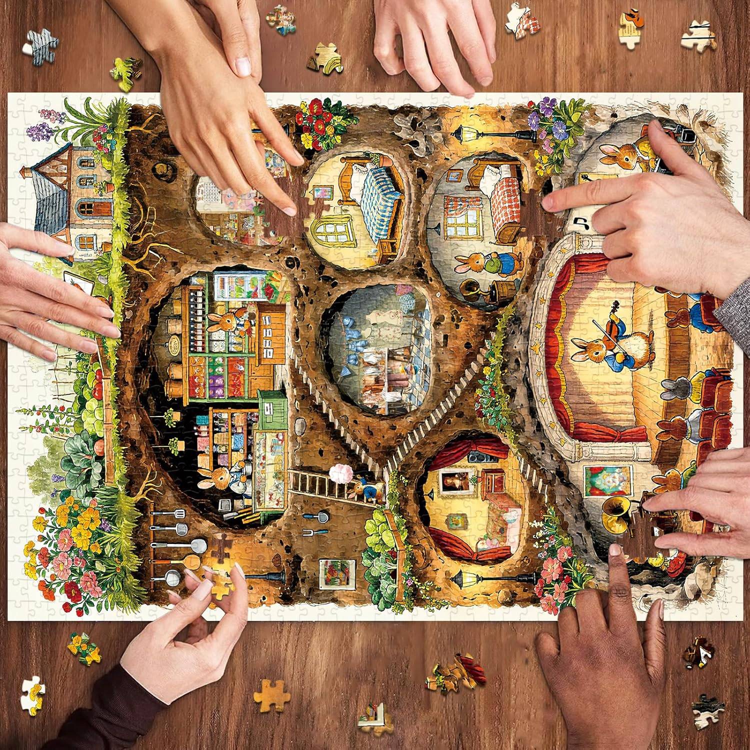 HUADADA Jigsaw Puzzle for Adults 1000 Pieces - photo 2