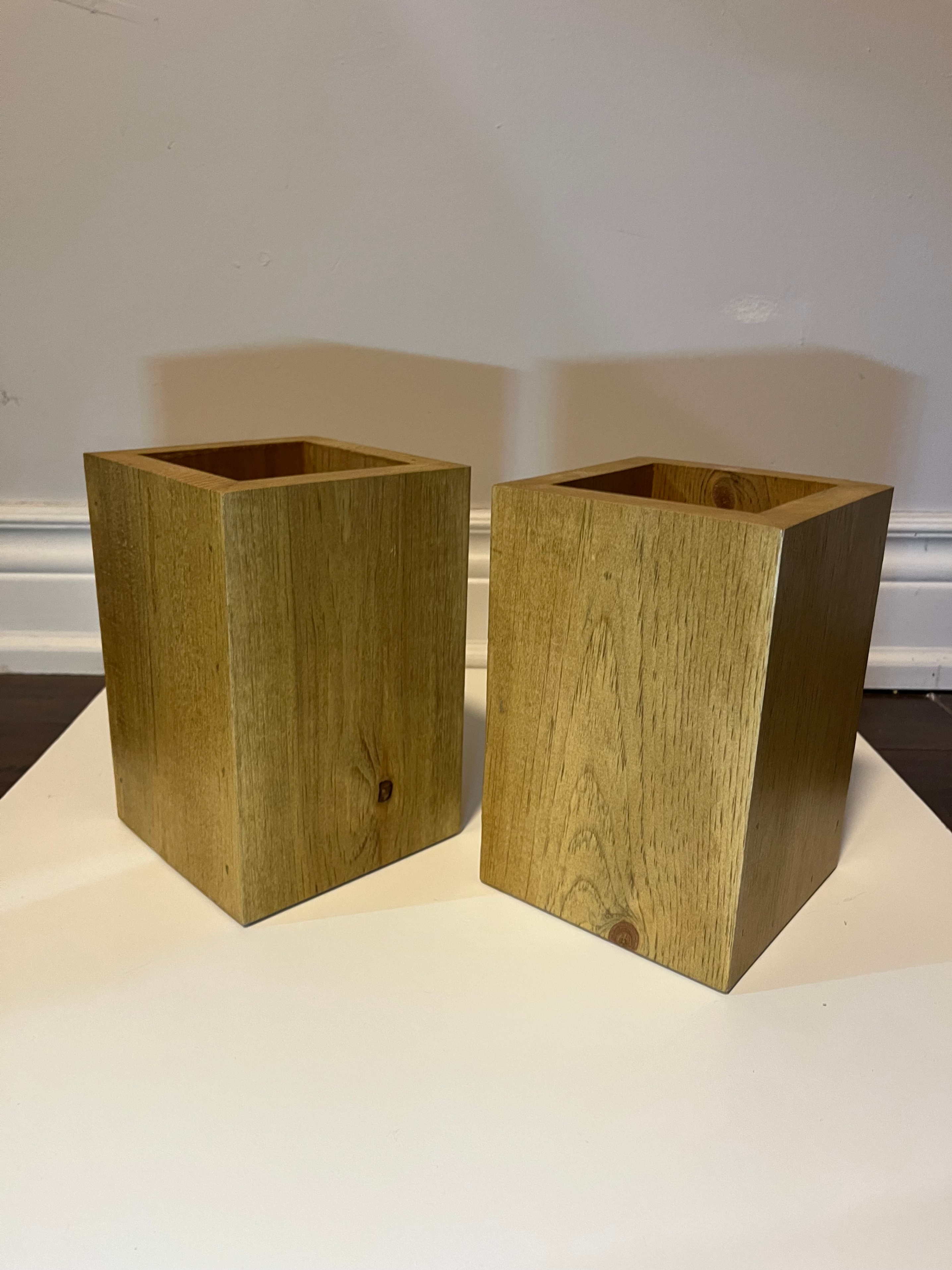 Rustic Solid Wood Decorative Box Holders Set (Deer & Moose) - photo 3