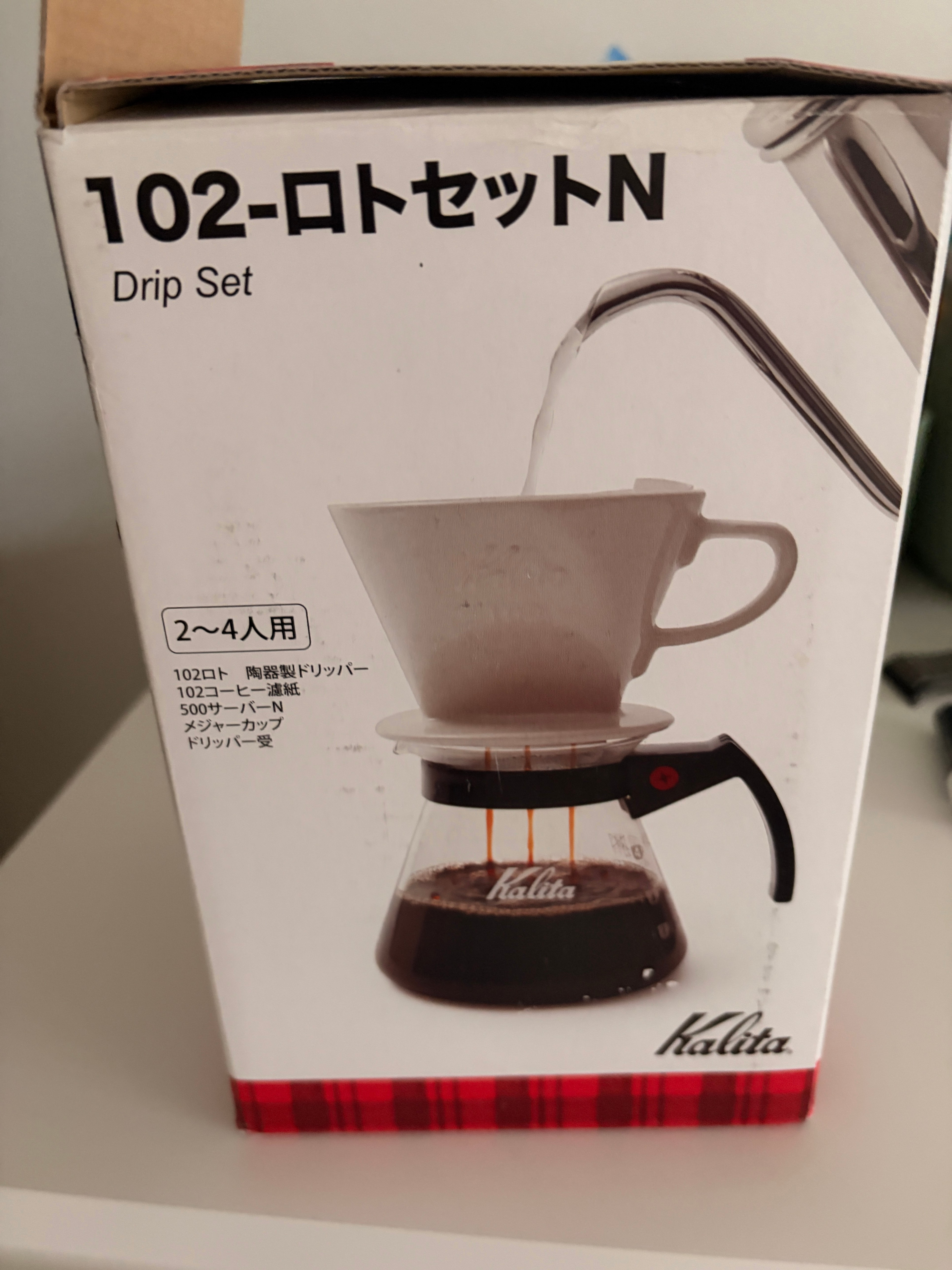Kalita 102-N Drip Set