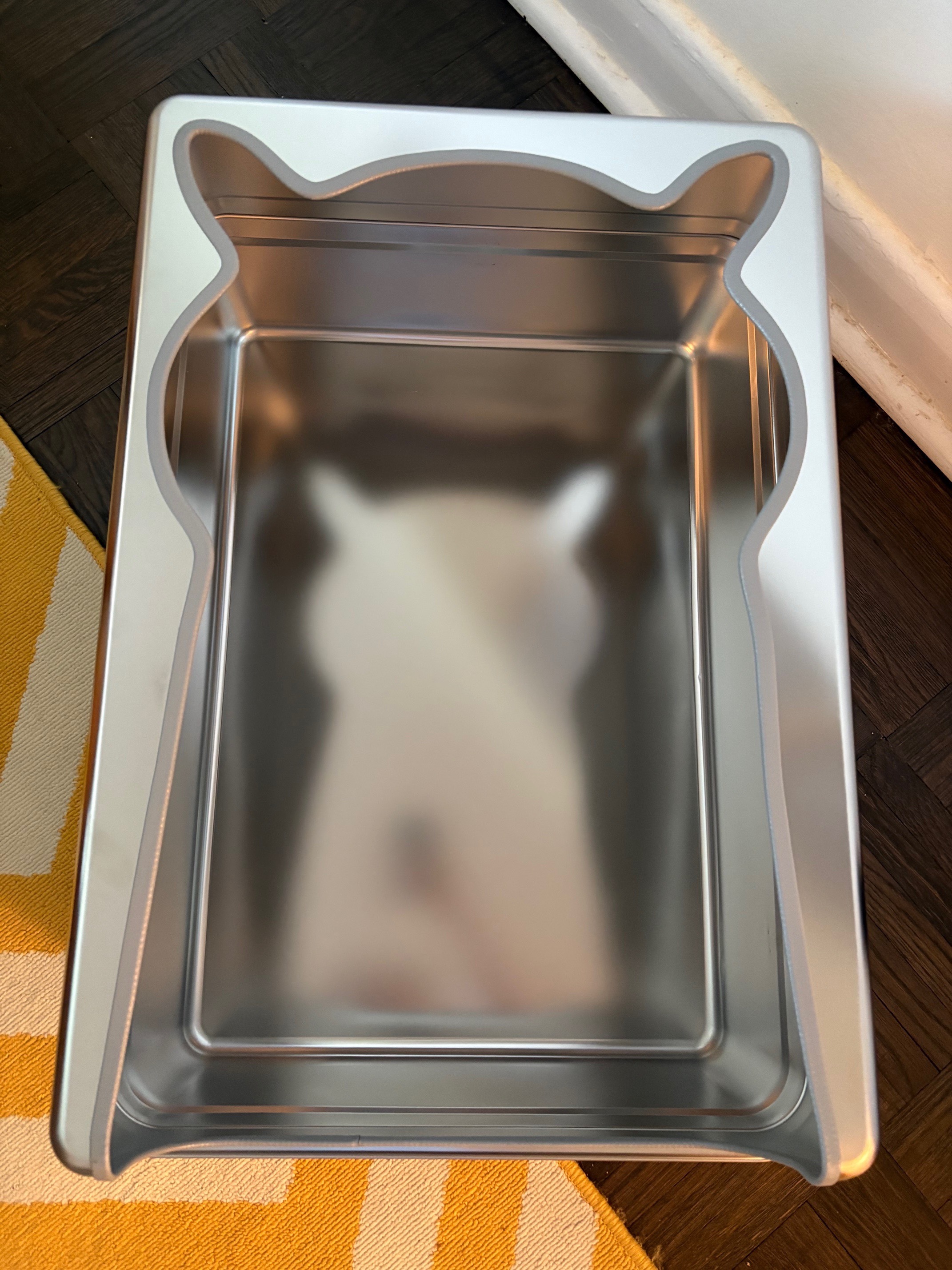 New XXXL Stainless Steel Cat Litter Box - photo 4