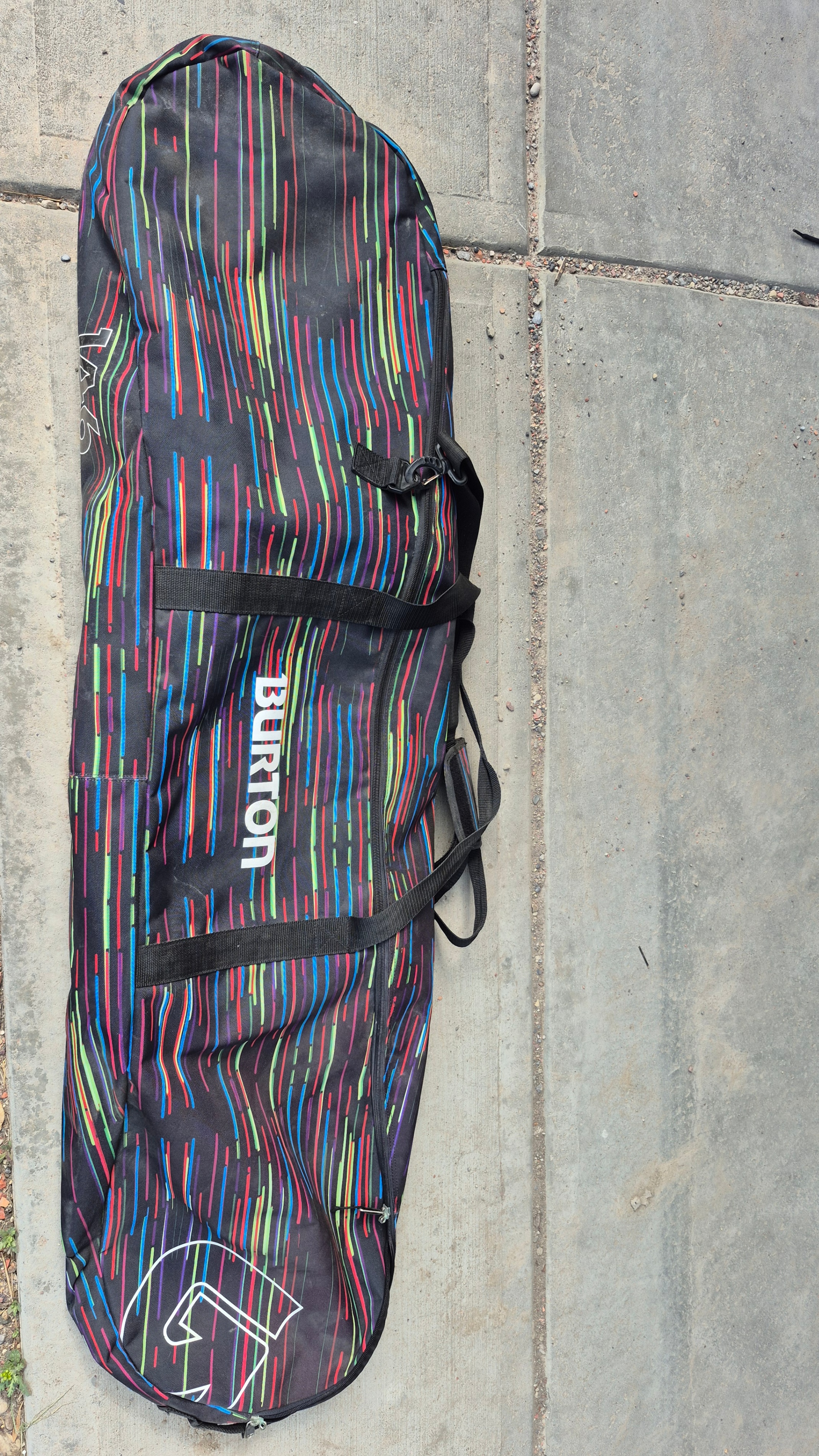 Firefly Snowboard with Burton Snowboard Bag and Boots