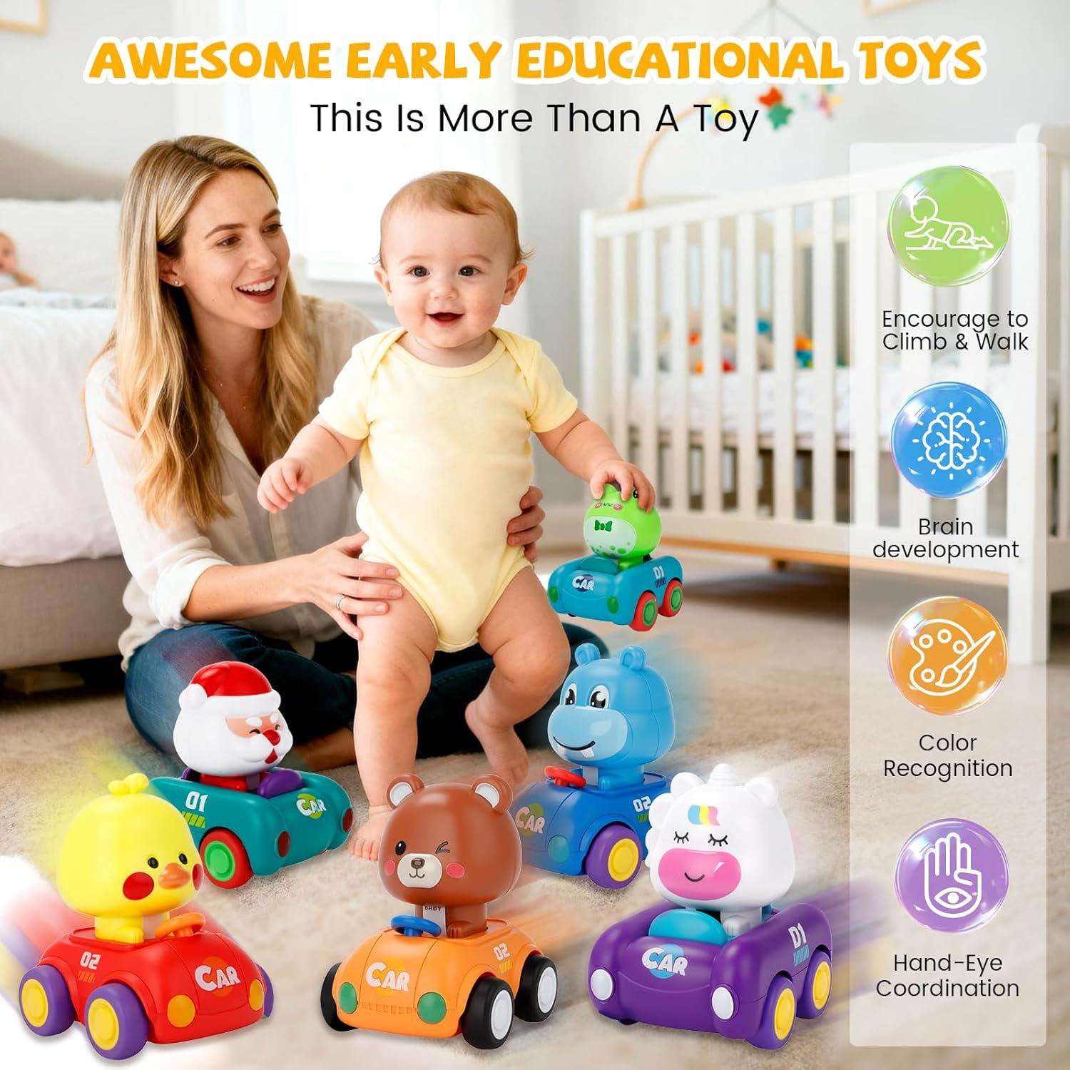 Press and Go Car Toys for Toddlers 1-3 - photo 5