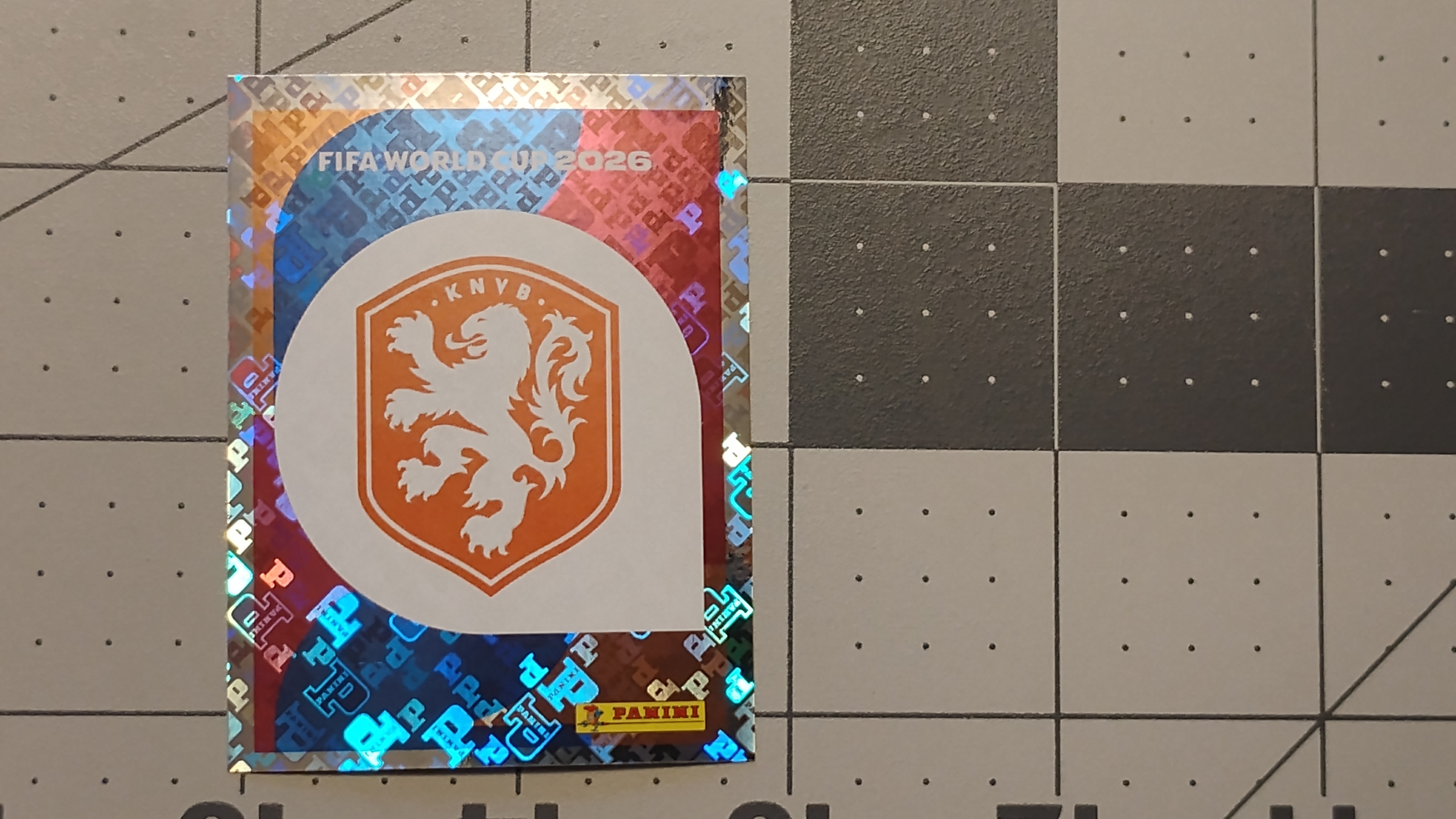 Netherlands Crest NED 1 FIFA World Cup 2026 Panini Sticker