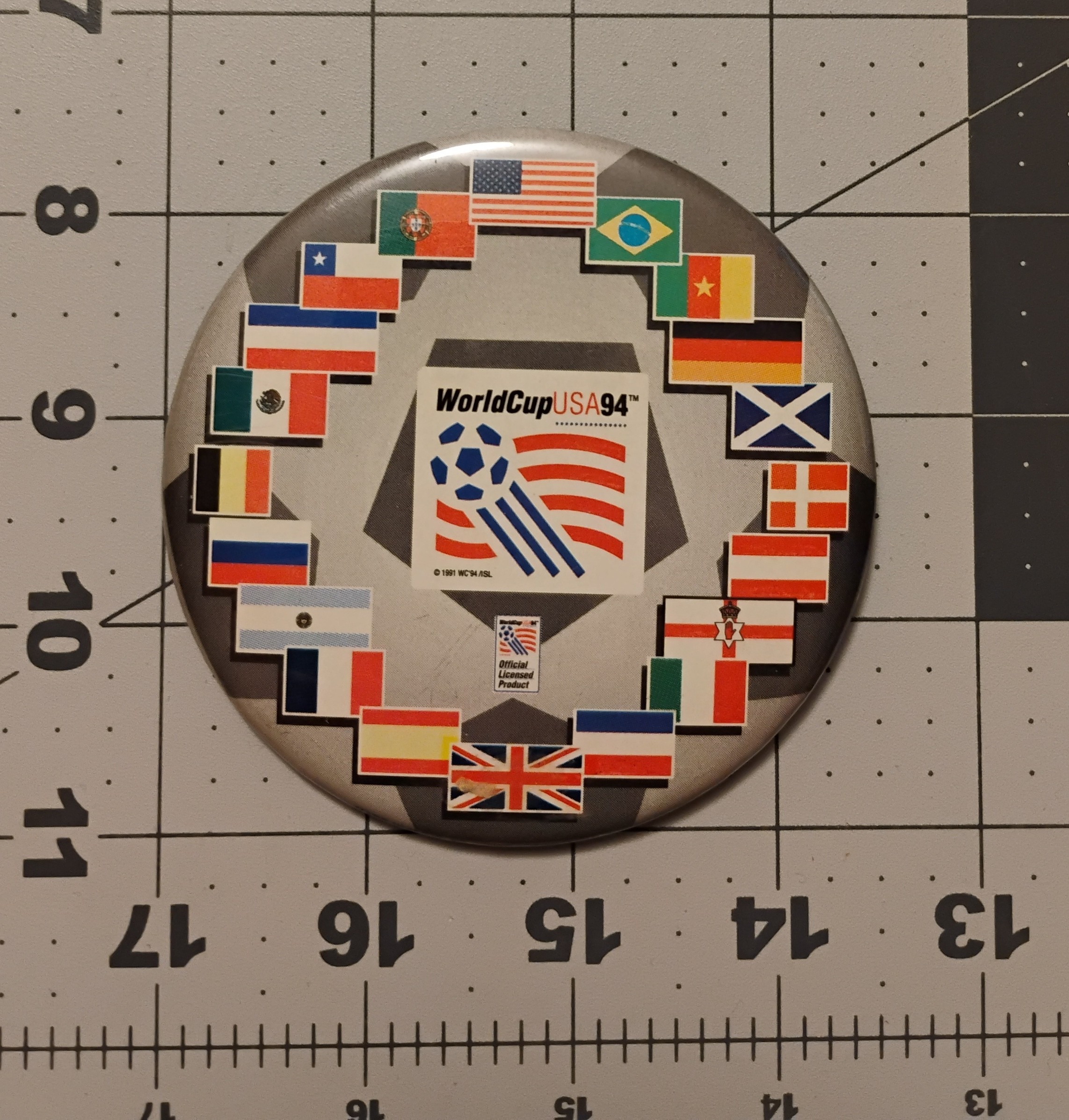 FIFA World Cup USA 94 Tournament Button