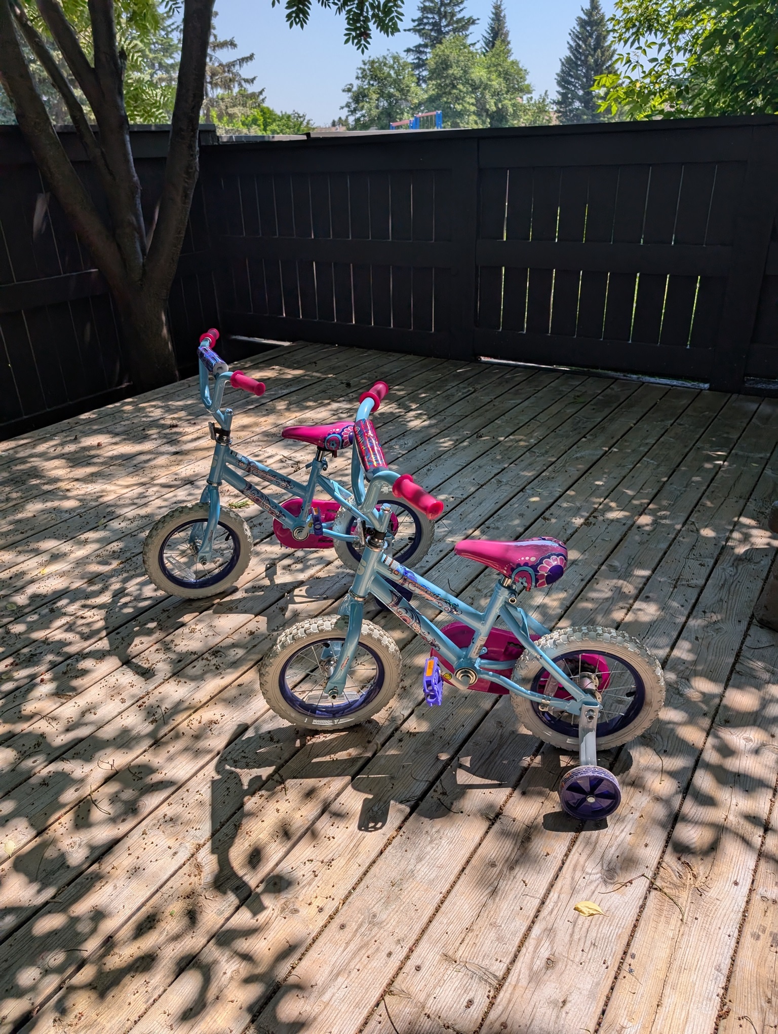 Supercycle Pixie Dust Kids' Bike, 12-in Wheel, Blue/Pink - photo 2
