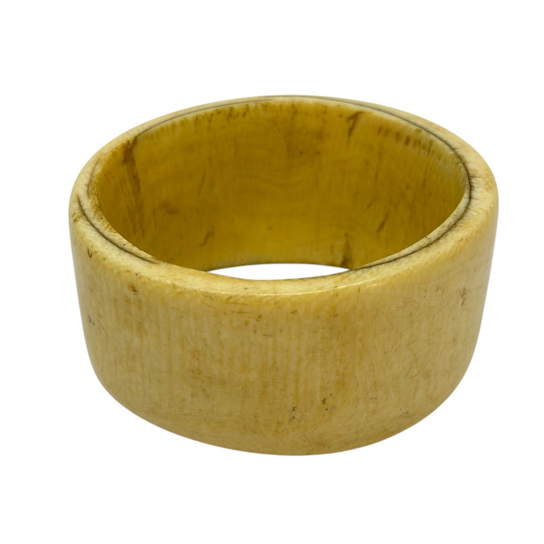 Vintage African ivory bangle bracelet - GM1201 - photo 3