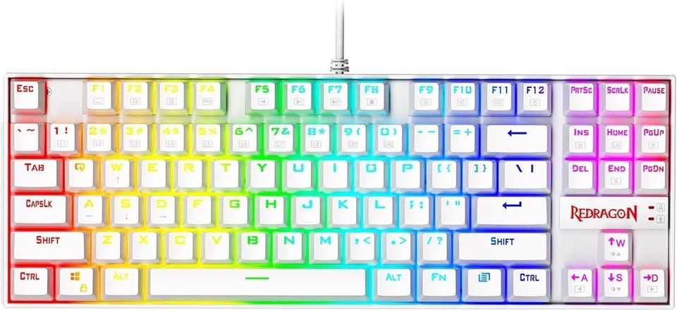 Redragon K552 Mechanical Gaming Keyboard RGB LED Backlit