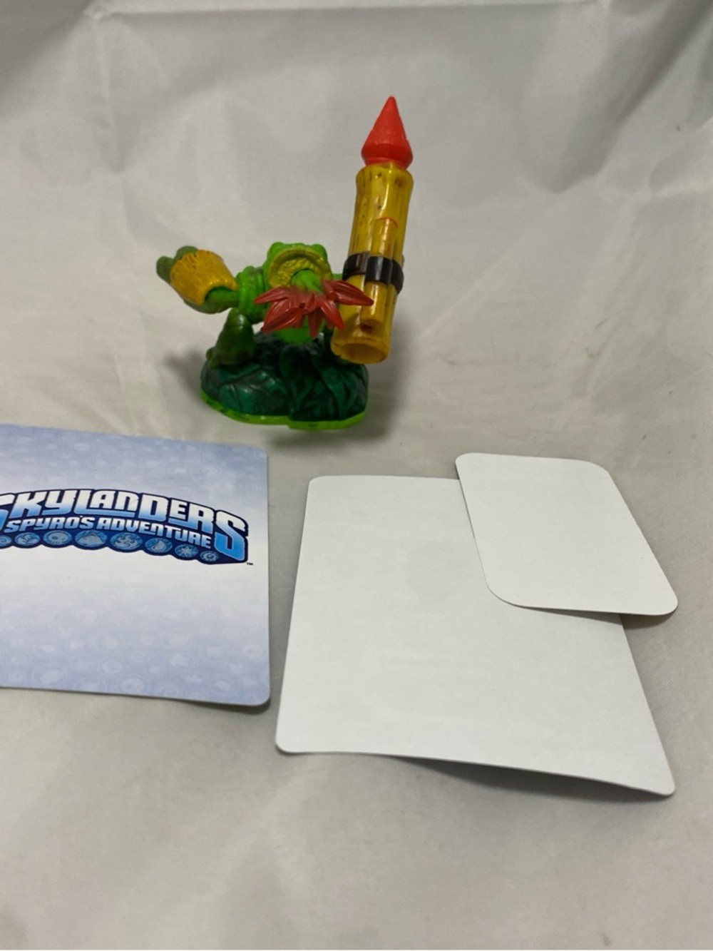 Skylanders Spyro's Adventure ZOOK Series 1 Figure w/ Card & Stic