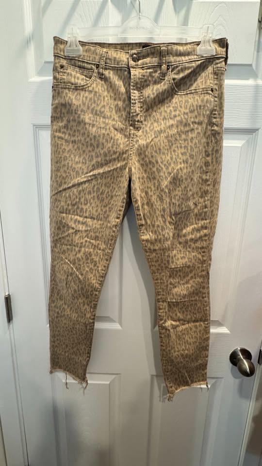 GAP Leopard Print jeans