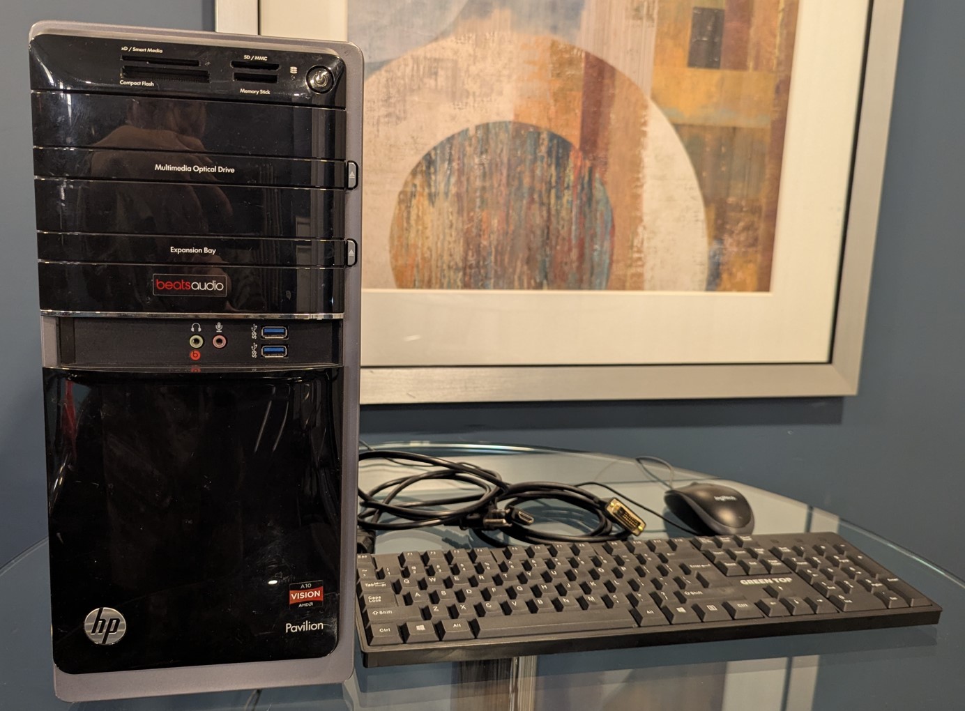 HP PC - AMD A10 | 6GB|  128GB SSD + 500GB HDD | Runs Windows 11
