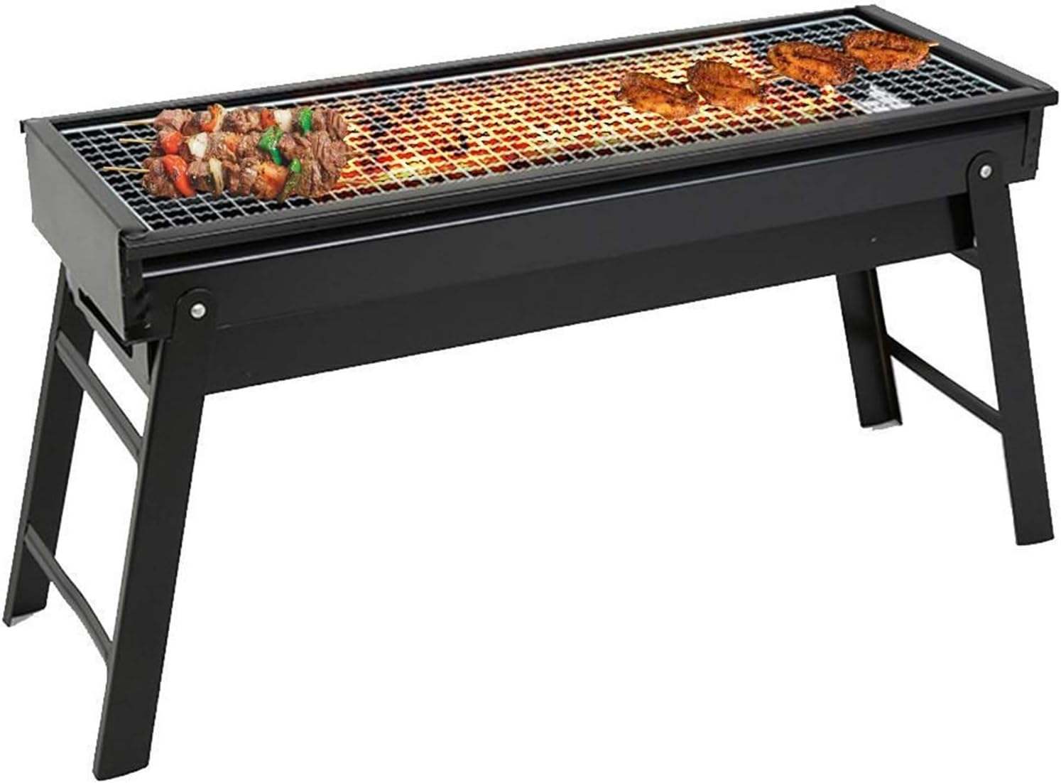 Grill for Outdoor Portable Charcoal Metal Foldable BBQ Outdoor - photo 2