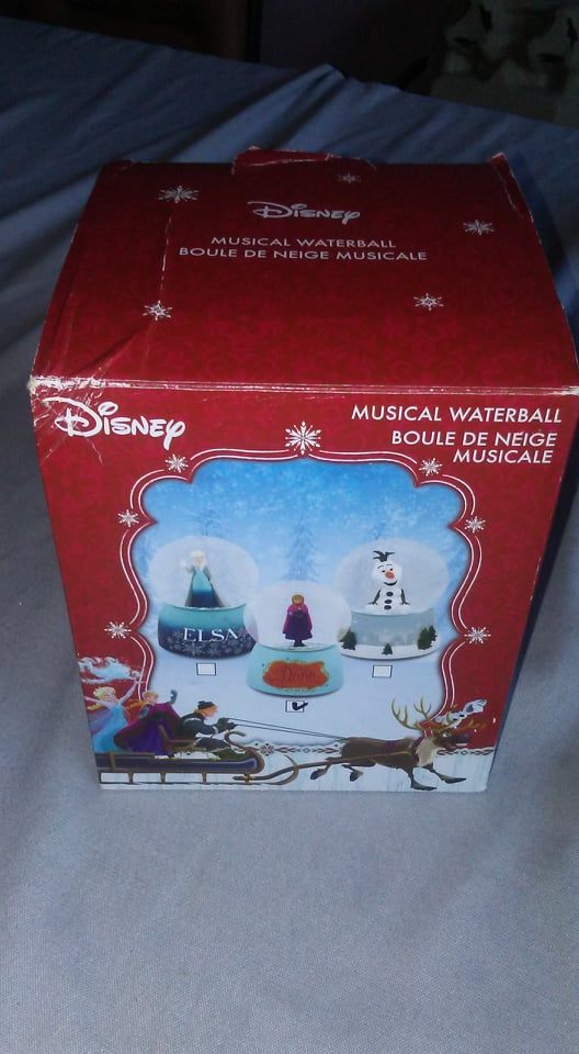 Disney Frozen Anna Musical Snowglobe (New)