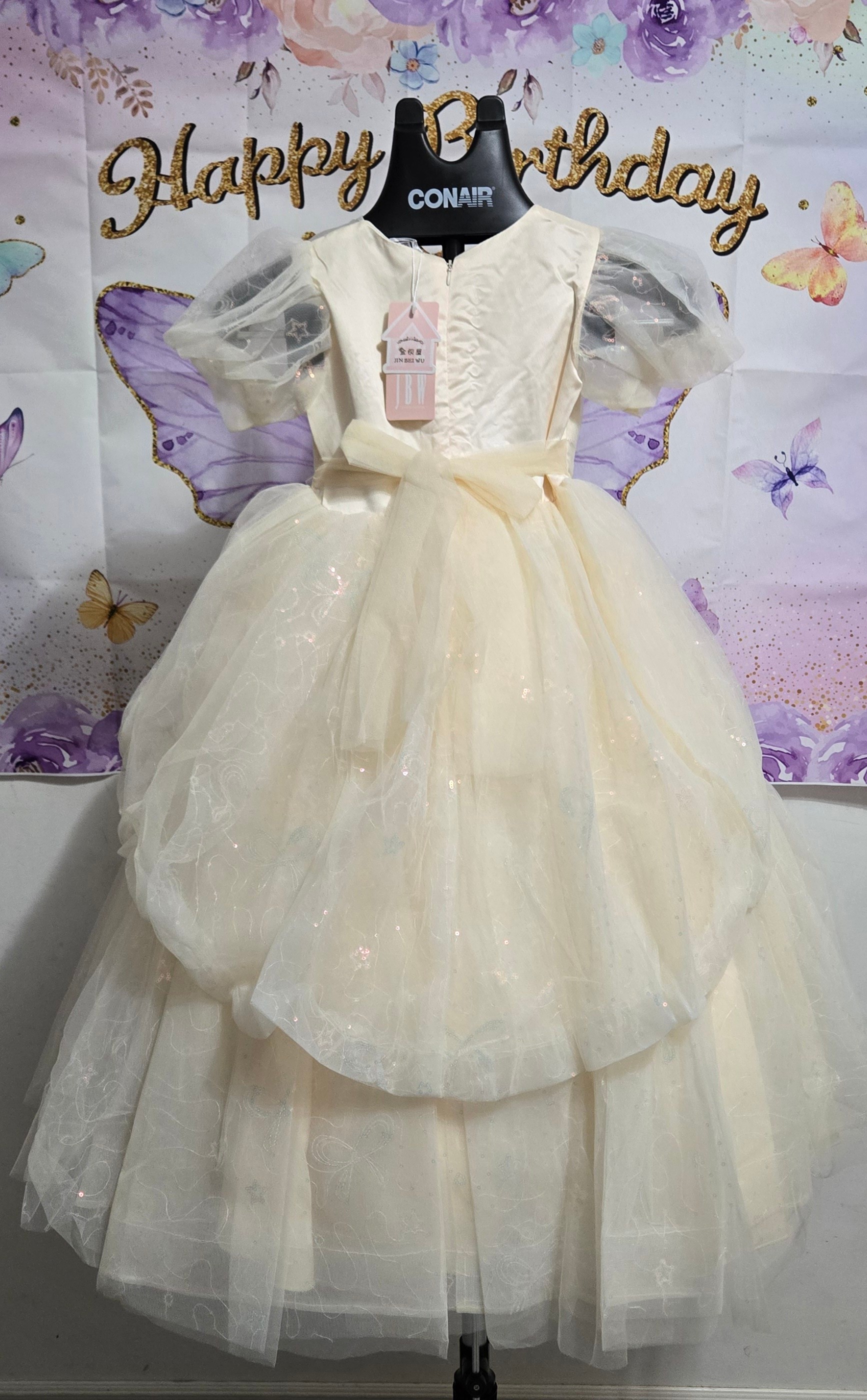 Children's Cream Tulle Dress :23138 - photo 2
