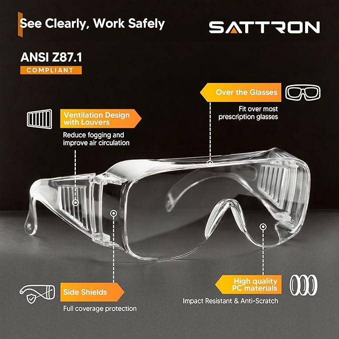 Professional Safety Glasses 12 pack