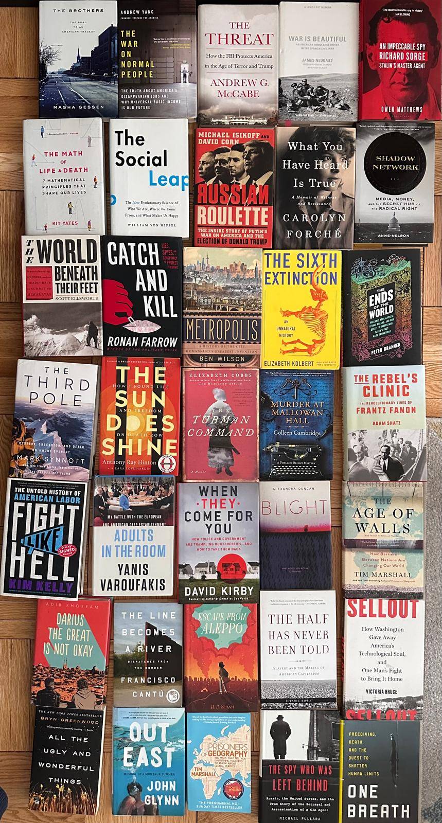 Books for sale: $5/each OBO
