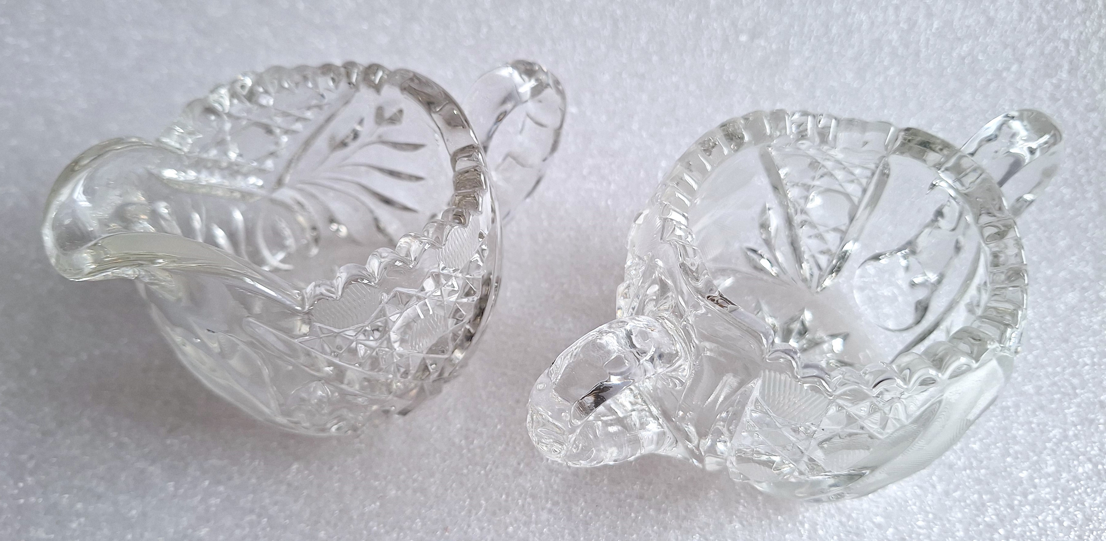 Crystal Creamer and Sugar Bowl Set - photo 3