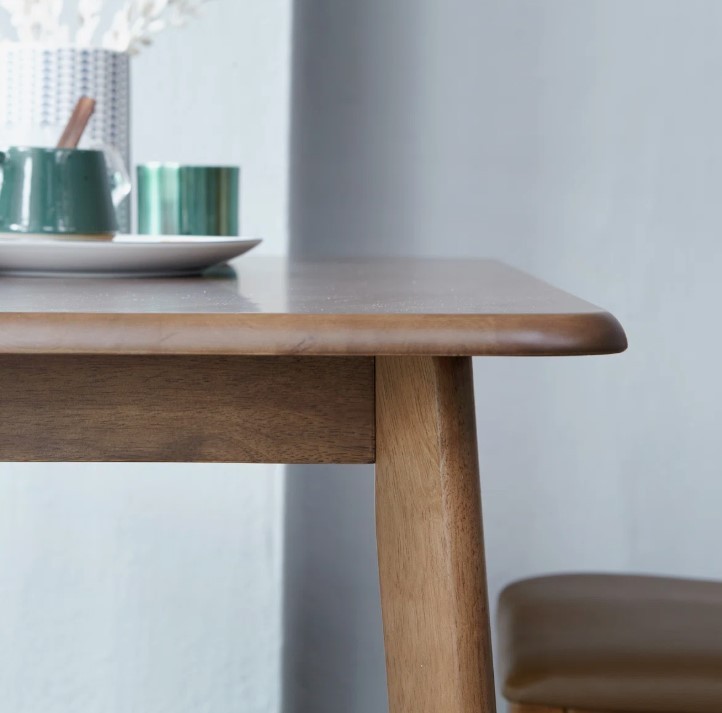 BRAND NEW Square Walnut Dining Table - 27.6" x 27.6" - photo 2