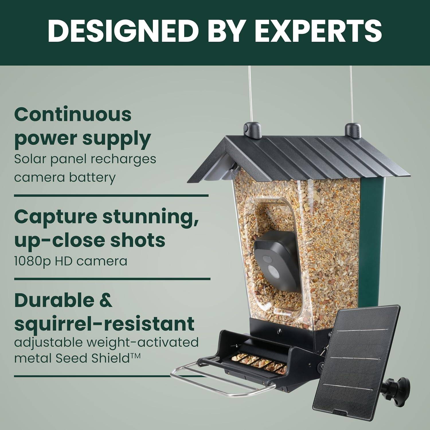Solar Powered Smart Bird Feeder with Camera - photo 3