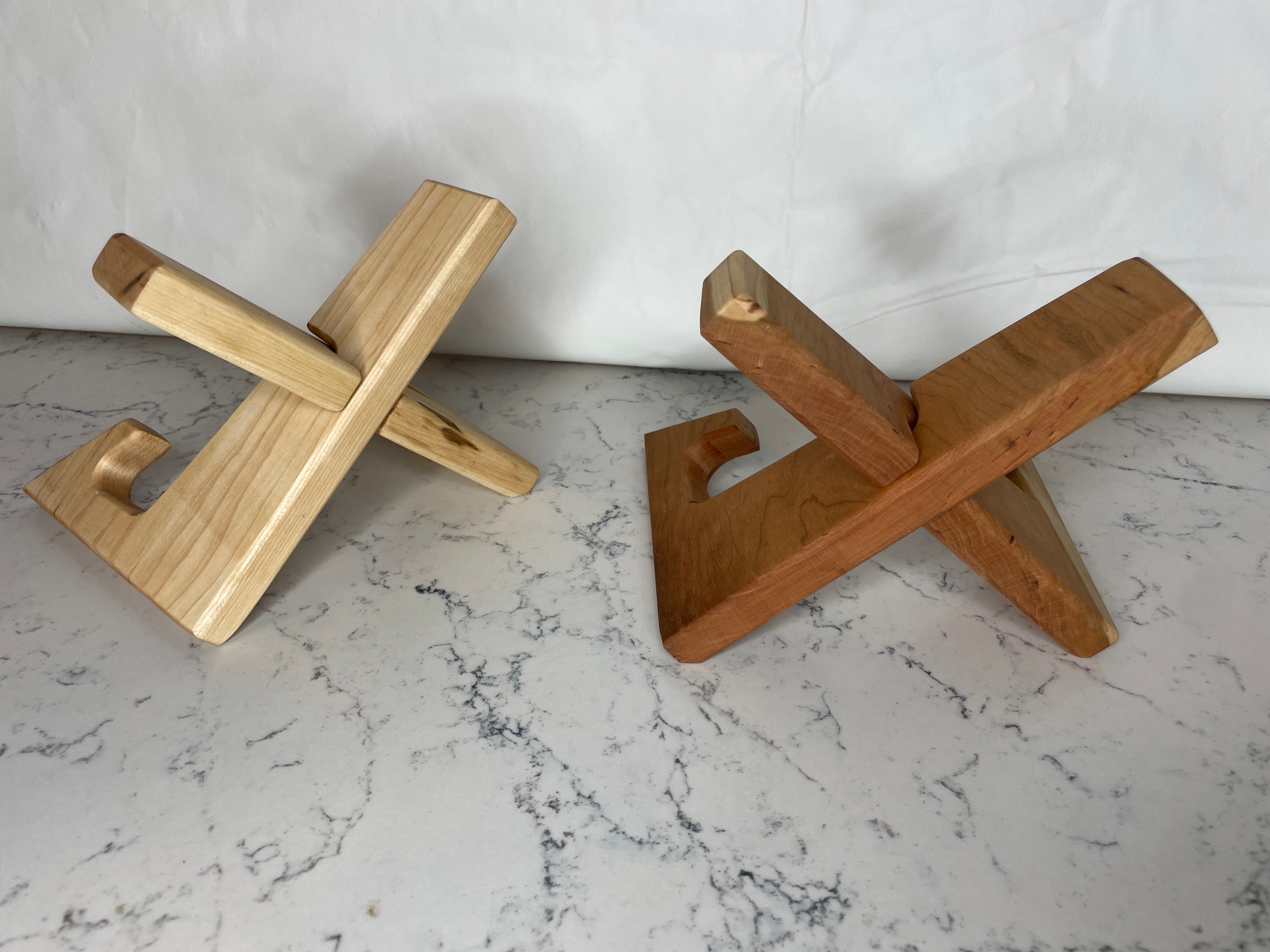 Wooden Kitchen Cookbook Stands - photo 4