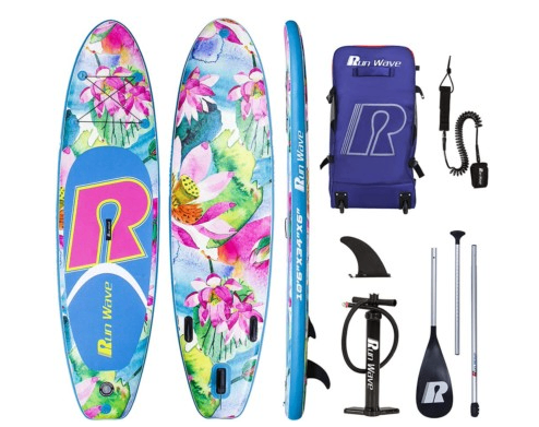 Runwave Lotus Flower Inflatable Stand Up Paddle Board - photo 2