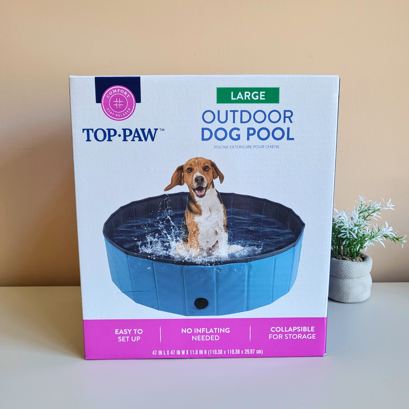 Top Paw - Large Summer Dog Pool - NEW! 🐕