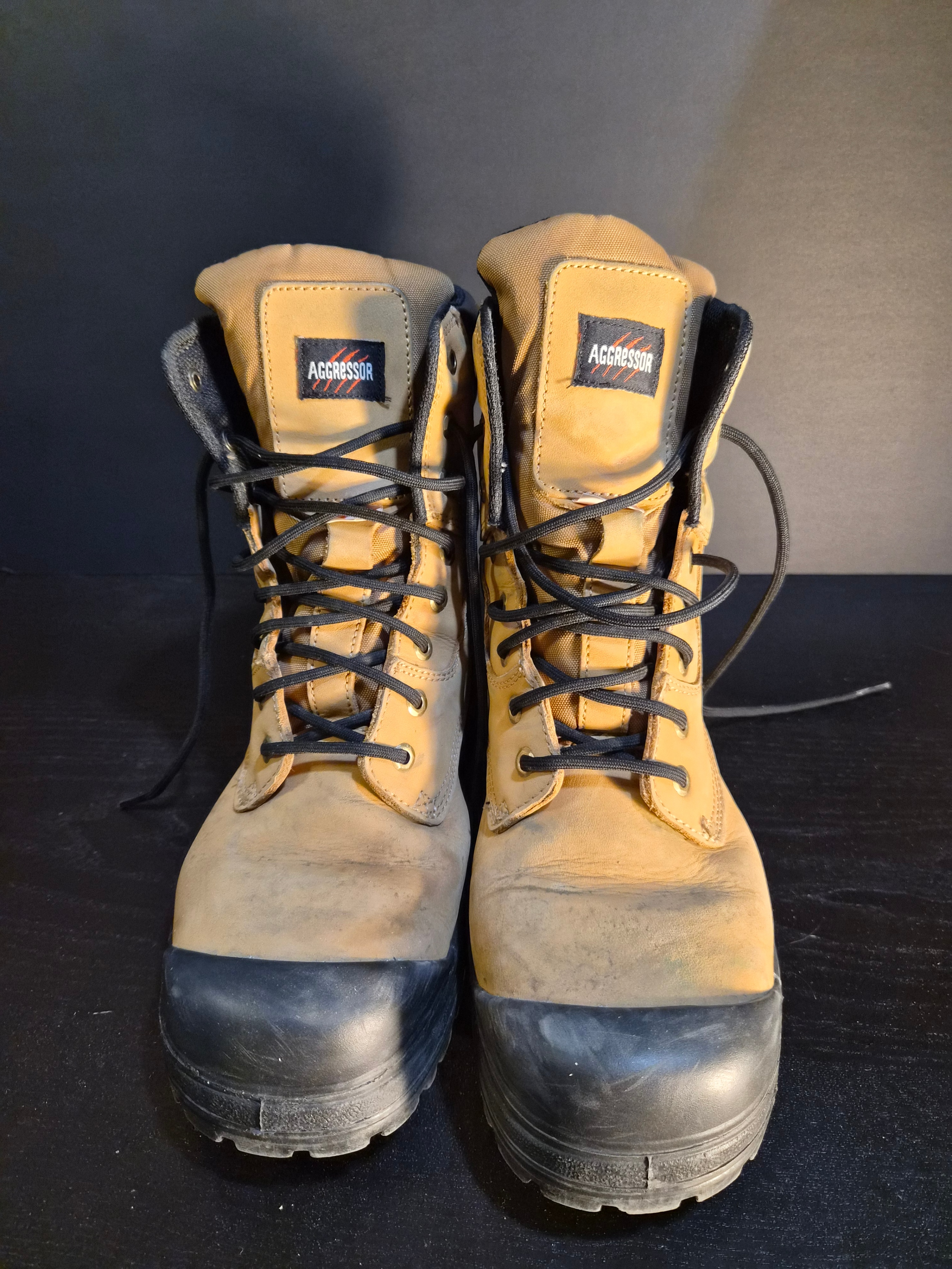 Size 12 Aggressor Work Boots