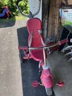 Vintage Radio Flyer Combo Push & Pedal Trike