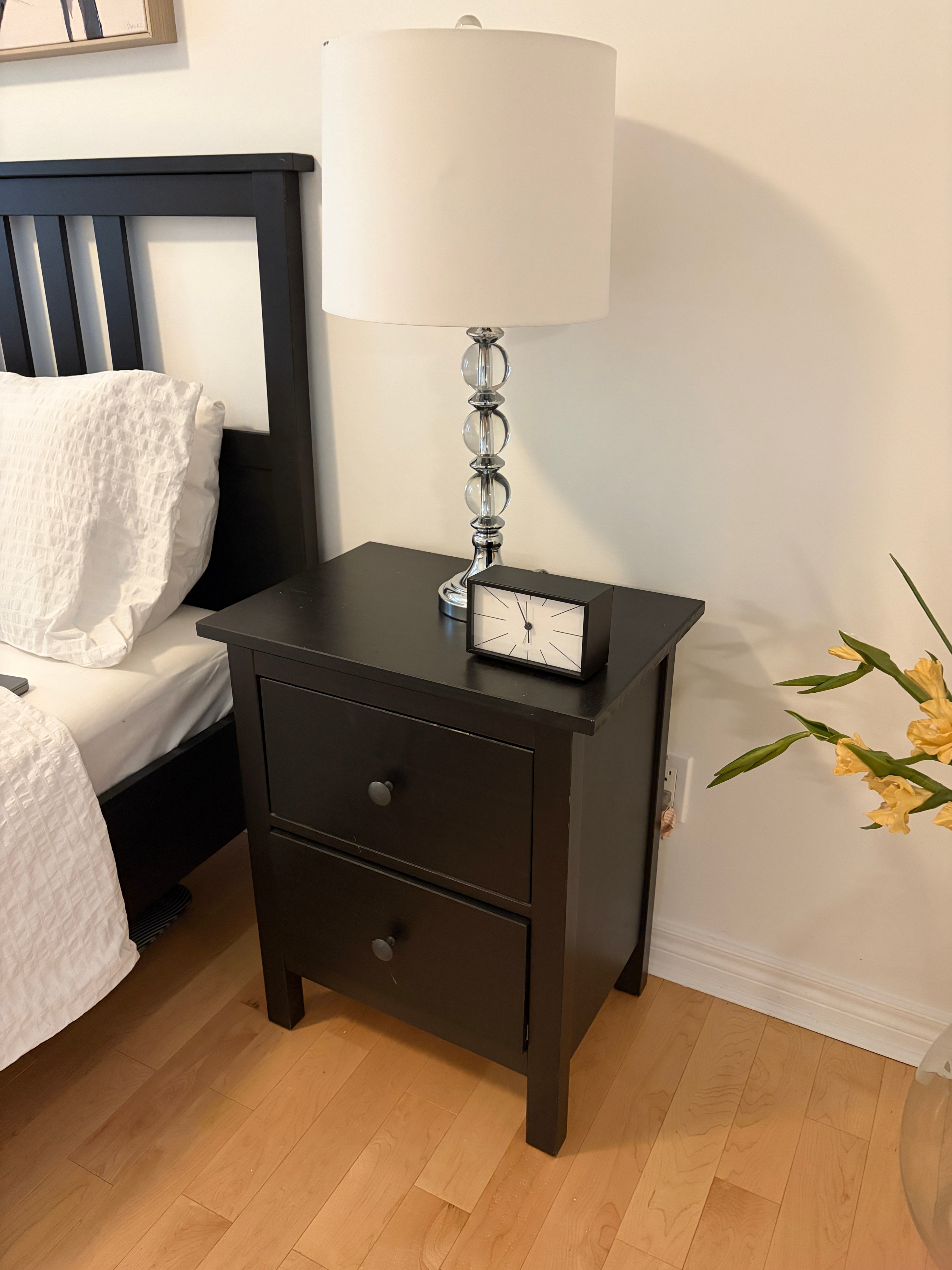 A pair of Ikea Hemnes Bedside table - photo 2
